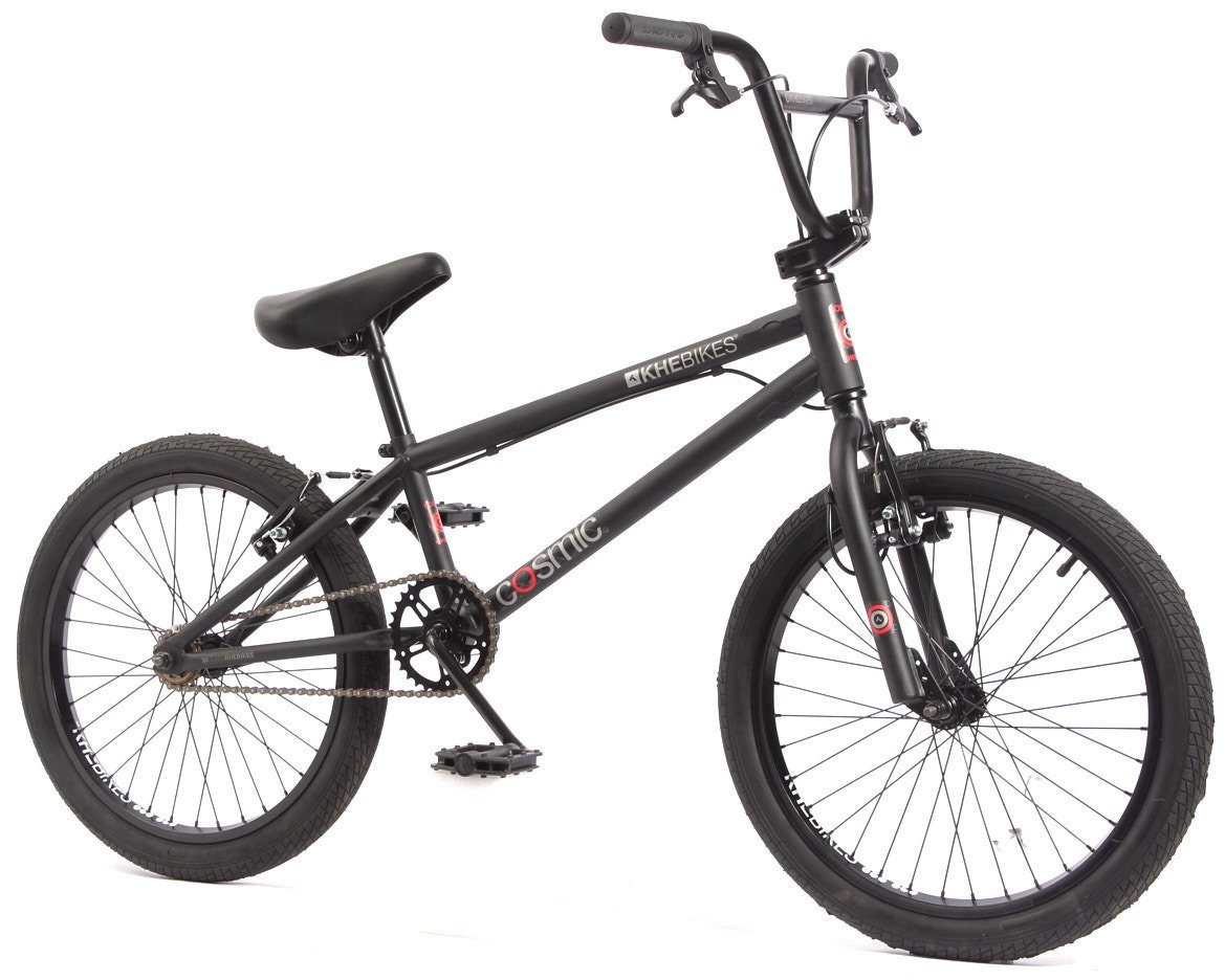 KHEbikes BMX-Rad BMX Fahrrad KHE COSMIC 20 Zoll 11,1kg schwarz, 20 Zoll, 11.1kg, AFFIX 360° Rotor