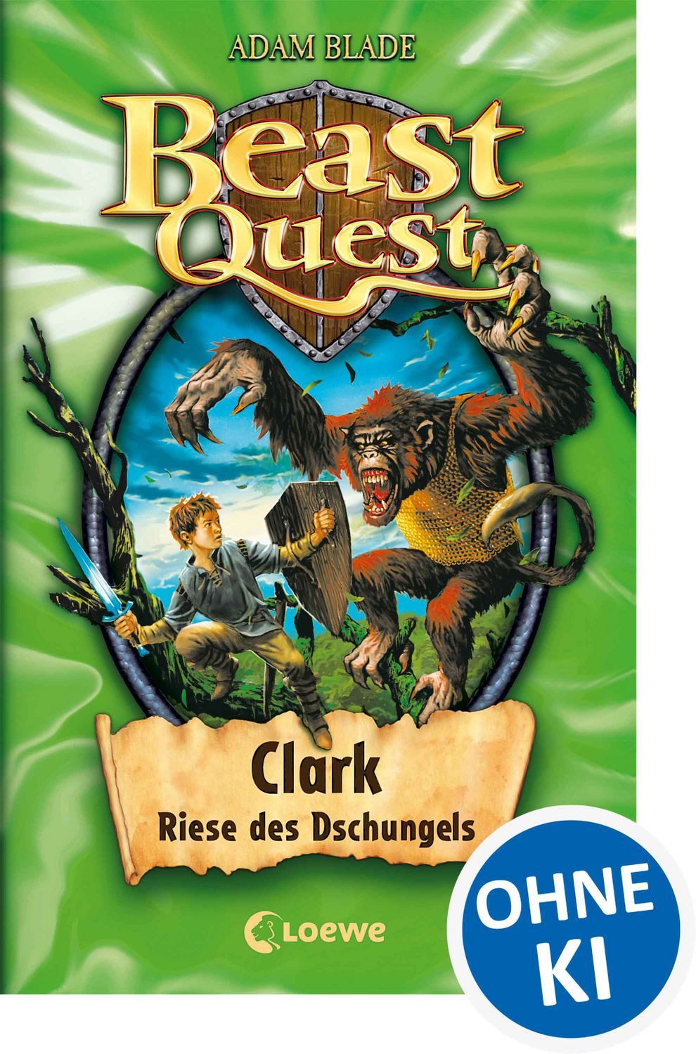 Kinderbuch Clark Riese des Dschungels / Beast Quest Band 8 Spannendes Buch ab 8 J Adam Blade