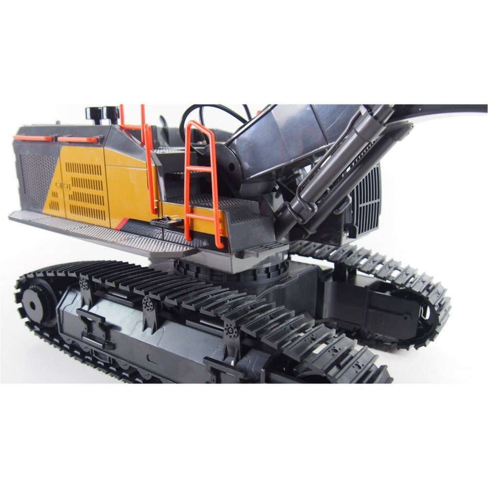 Amewi RC-Bagger Nutzfahrzeug mit Metallschaufel RC - Raupenbagger - gelb/schwarz