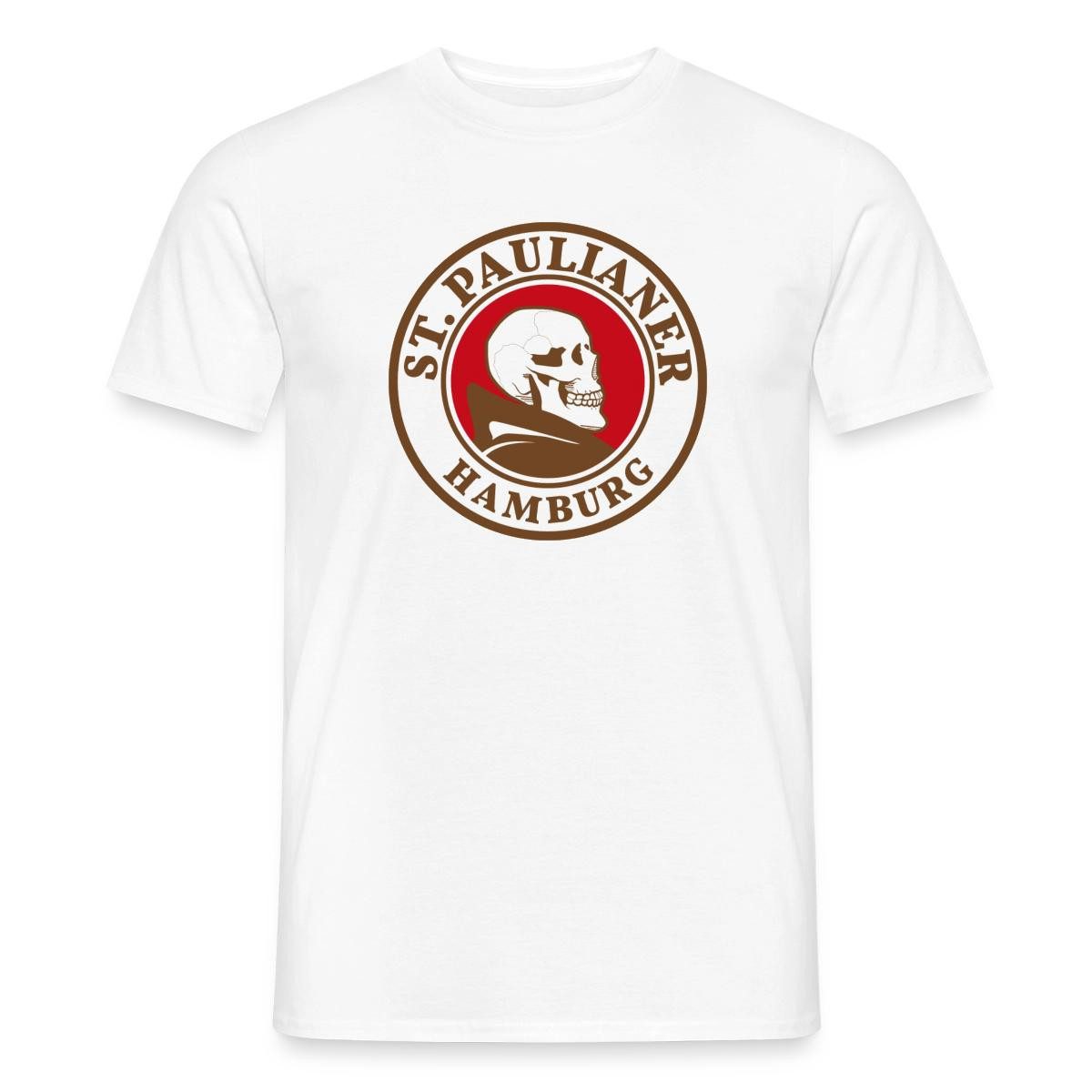 Spreadshirt T-Shirt St. Paulianer Bier Mönch Hamburg Männer T-Shirt (1-tlg)