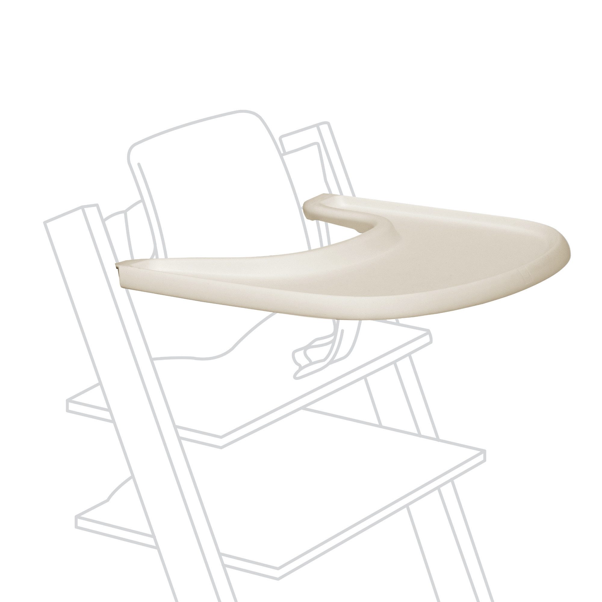 Stokke Hochstuhltablett Tray – Exklusiv für Tripp Trapp Stuhl + Tripp Trapp Baby Set, Bequem zu benutzen und zu reinigen – Für Kinder von 6–36 Monaten