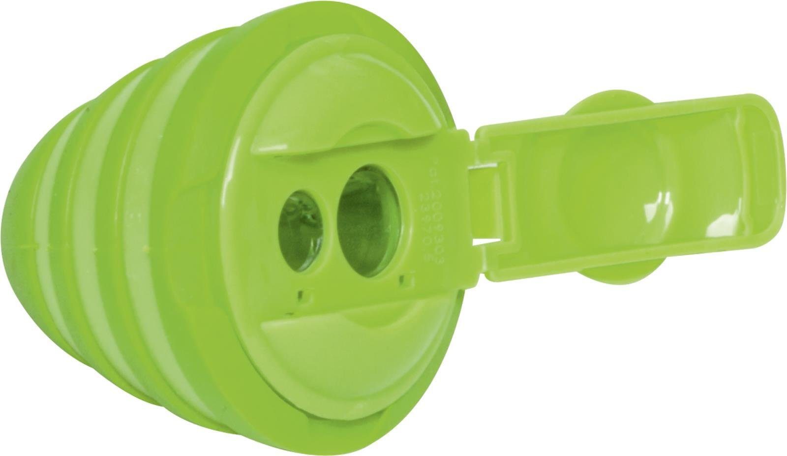BRUNNEN Anspitzer BRUNNEN 102987352 Dosenspitzer "Wheel" Colour Code 5,5 x 4,8 cm kiwi
