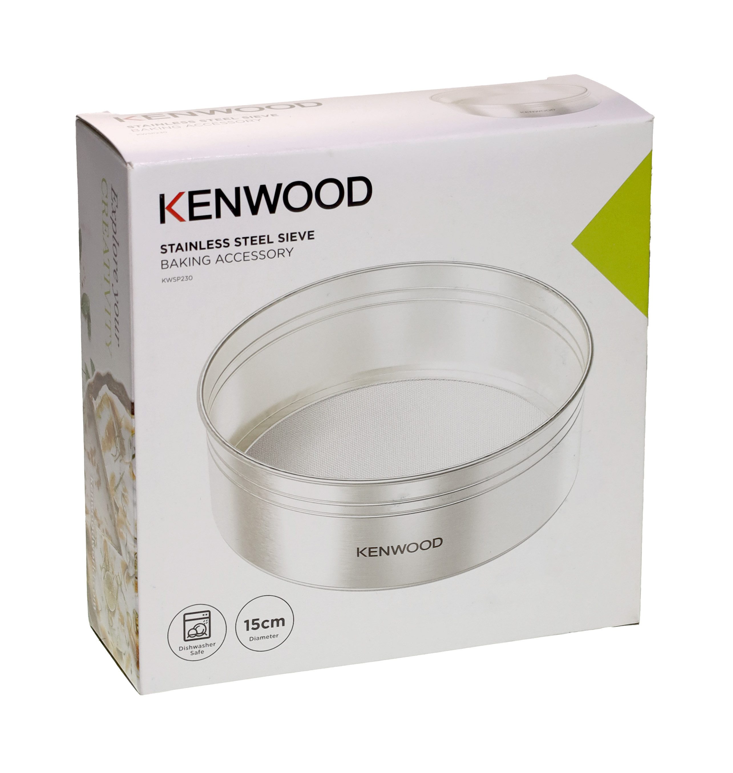 Seiher Kenwood AS00003843 KWSP230 Edelstahlsieb