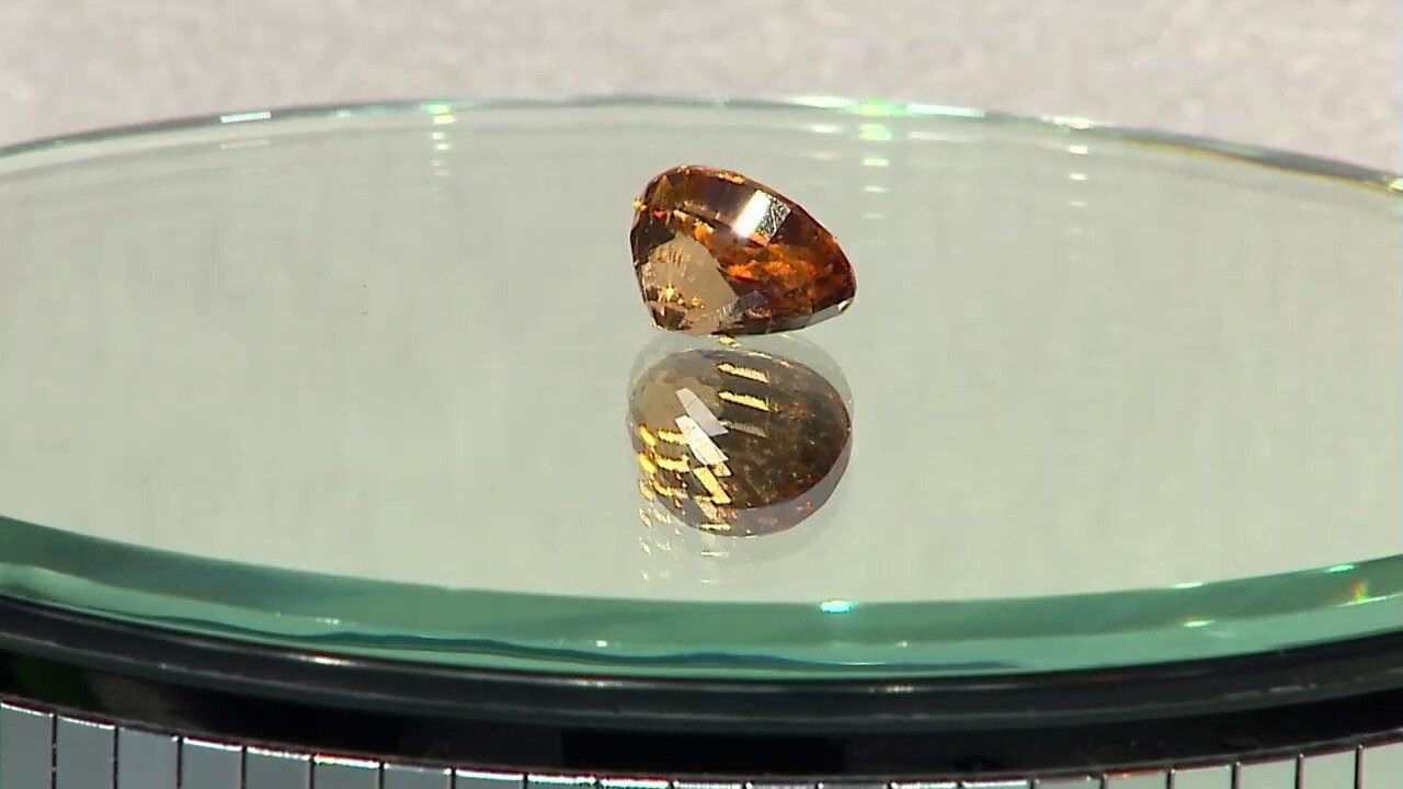 Cavill Edelstein Grossular 4,97 ct Ovalschliff, orange Schmuckstein Madagaskar, (1-St)