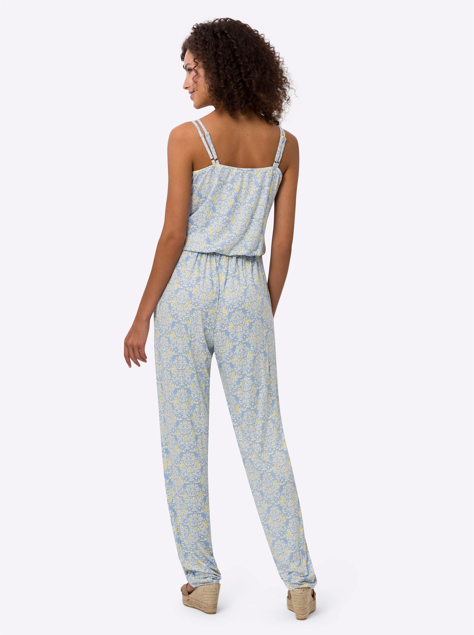 heine Jumpsuit Jumpsuit Innenbeinlänge ca. 77 günstig online kaufen