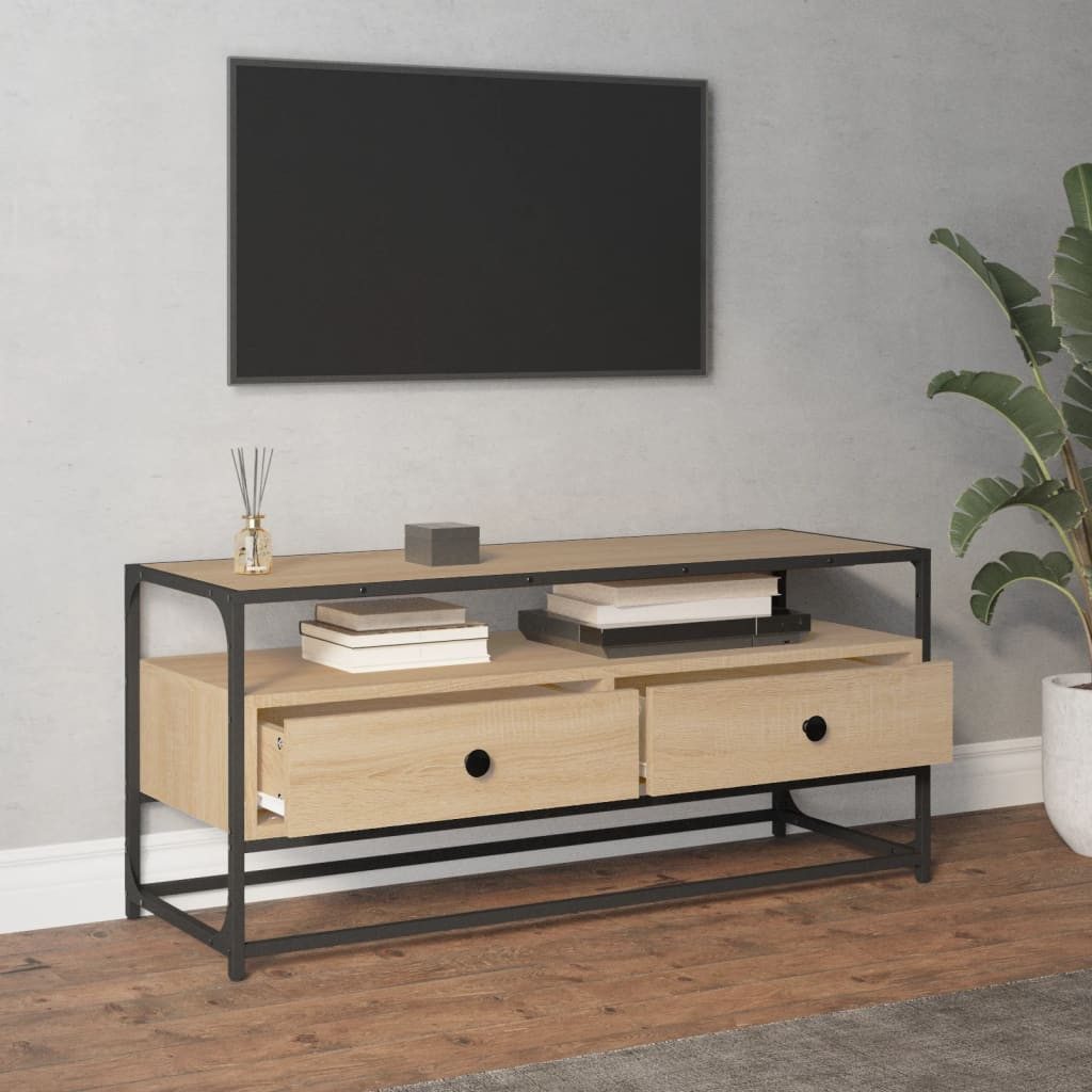 vidaXL TV-Schrank TV-Schrank Sonoma-Eiche 100x35x45 cm günstig online kaufen