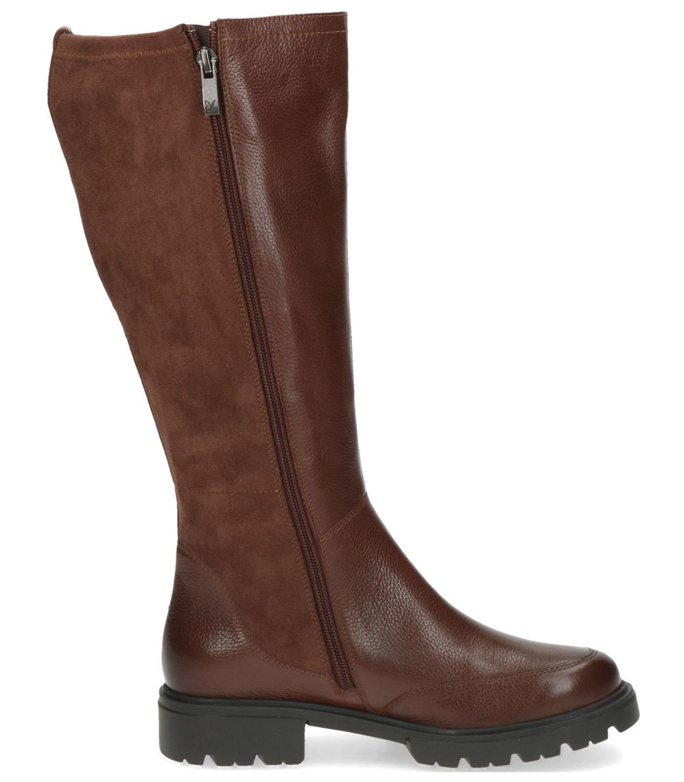 Stiefel Caprice Leder/Textil Nut Stiefel