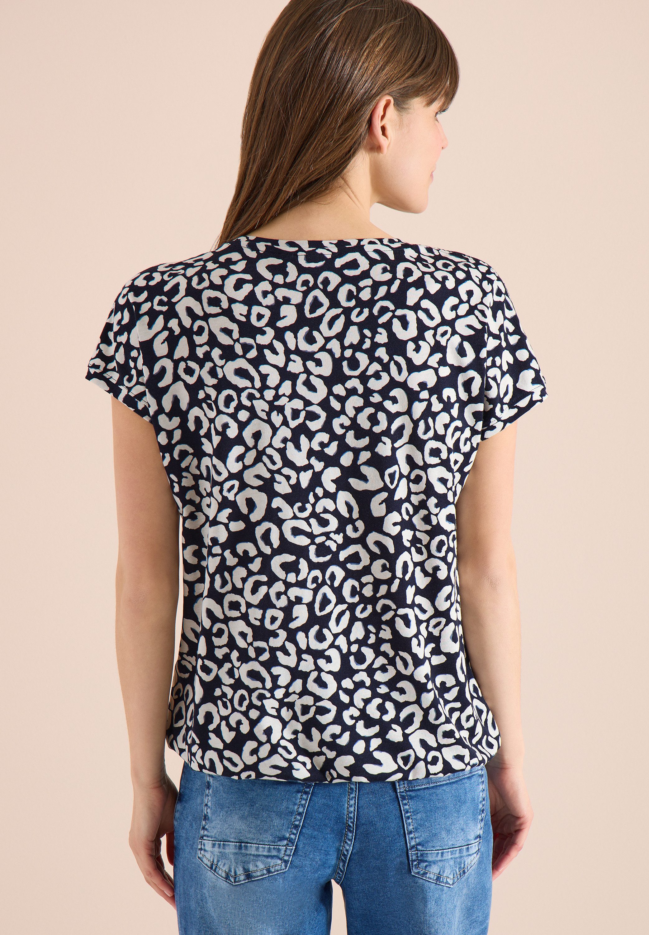 CECIL T-Shirt mit All-Over Print günstig online kaufen