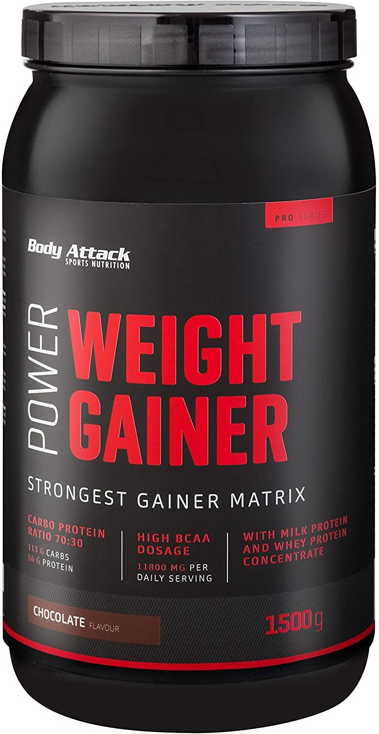 Body Attack Body Attack Power Weight Gainer 1500g Pulver