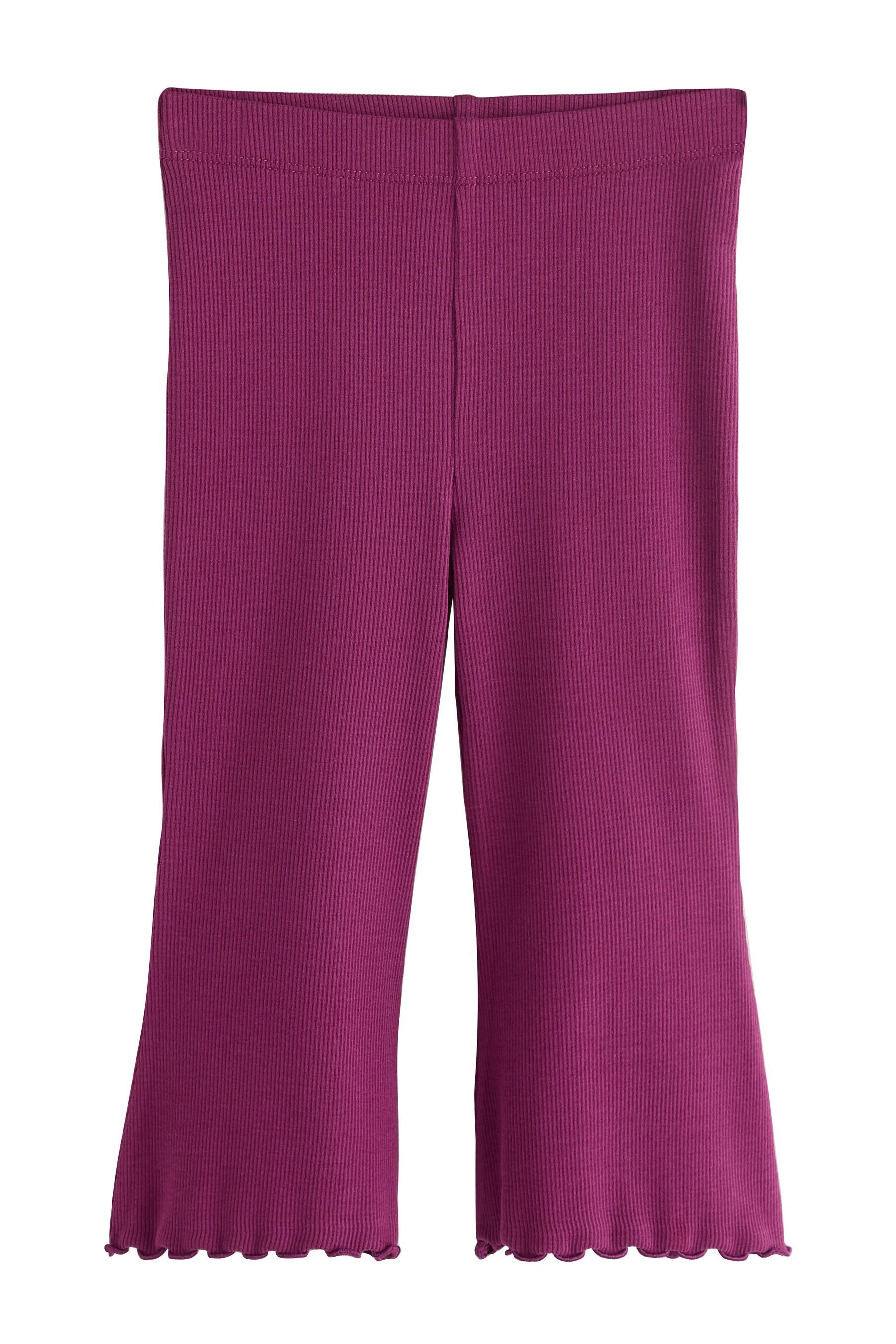 Next Leggings Gerippte Leggings mit Schlag (1-tlg) – Bild 4 von 5