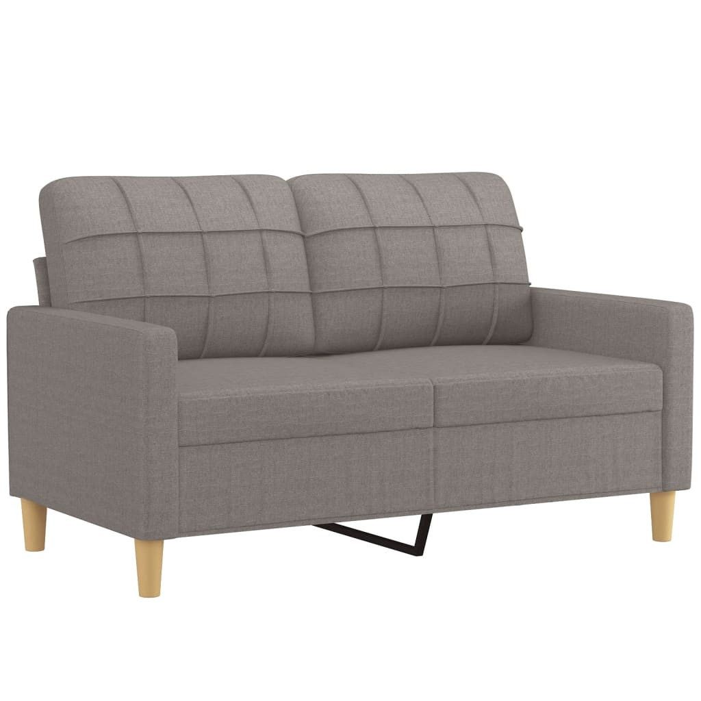vidaXL Sofa 2-tlg. Sofagarnitur mit Kissen günstig online kaufen