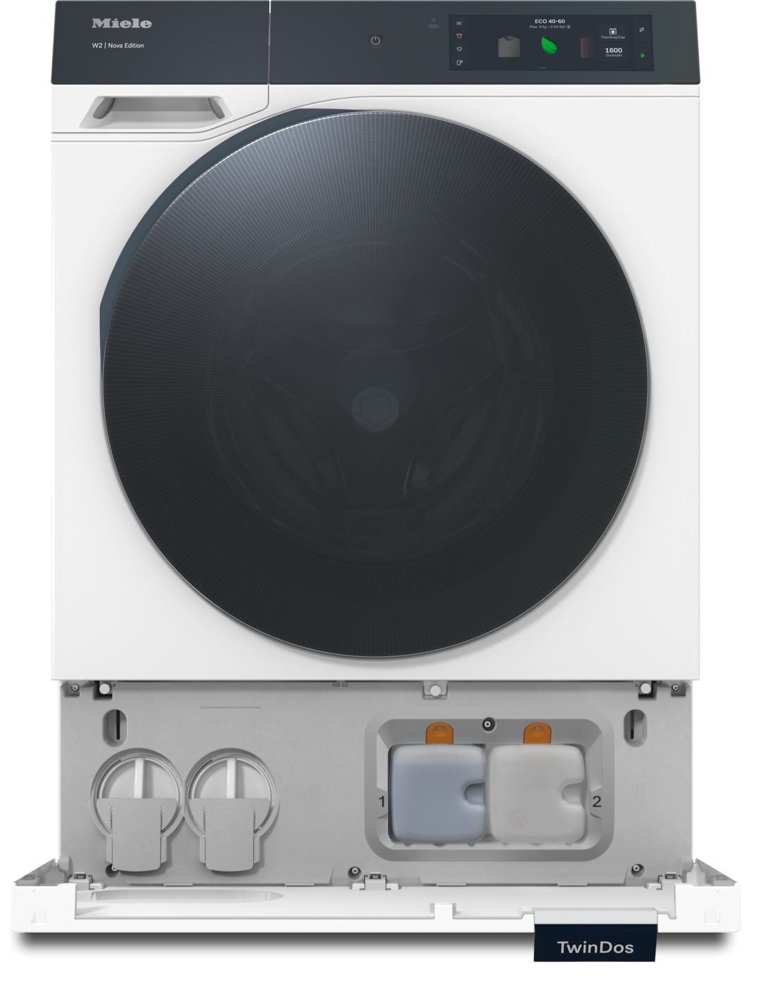 Miele Waschmaschine WQ 1000 WPS Nova Edition, 9 kg, 1600 U/min, Automatische Waschmitteldosierung, 25 Jahre Motorgarantie