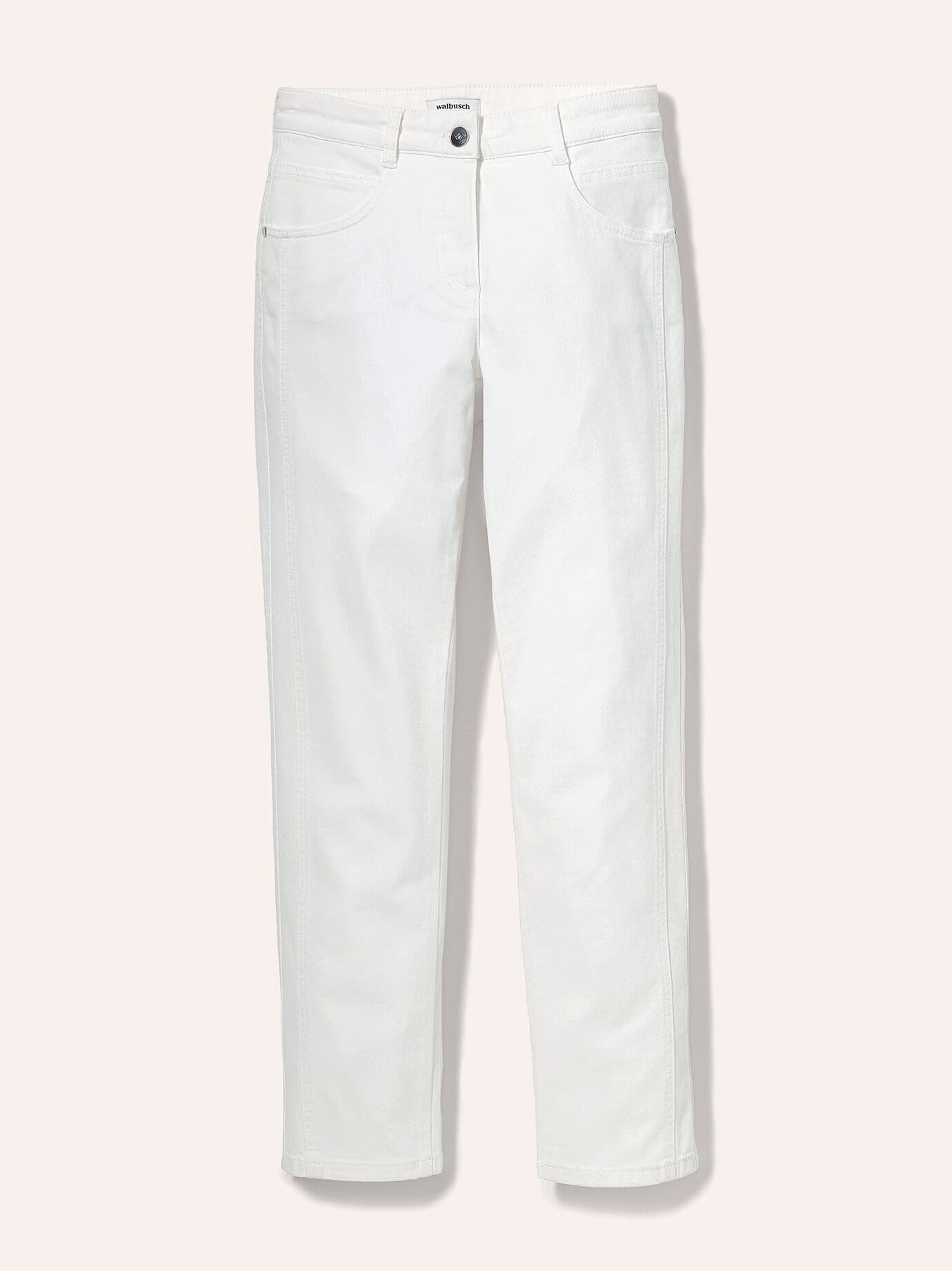 Walbusch 7/8-Hose Damen 7/8-Baumwollhose Figurwunder Slim Fit Dehnbundhose mit Bauchweg-Funktion, Comfort-Bund 6 cm – Bild 2 von 5