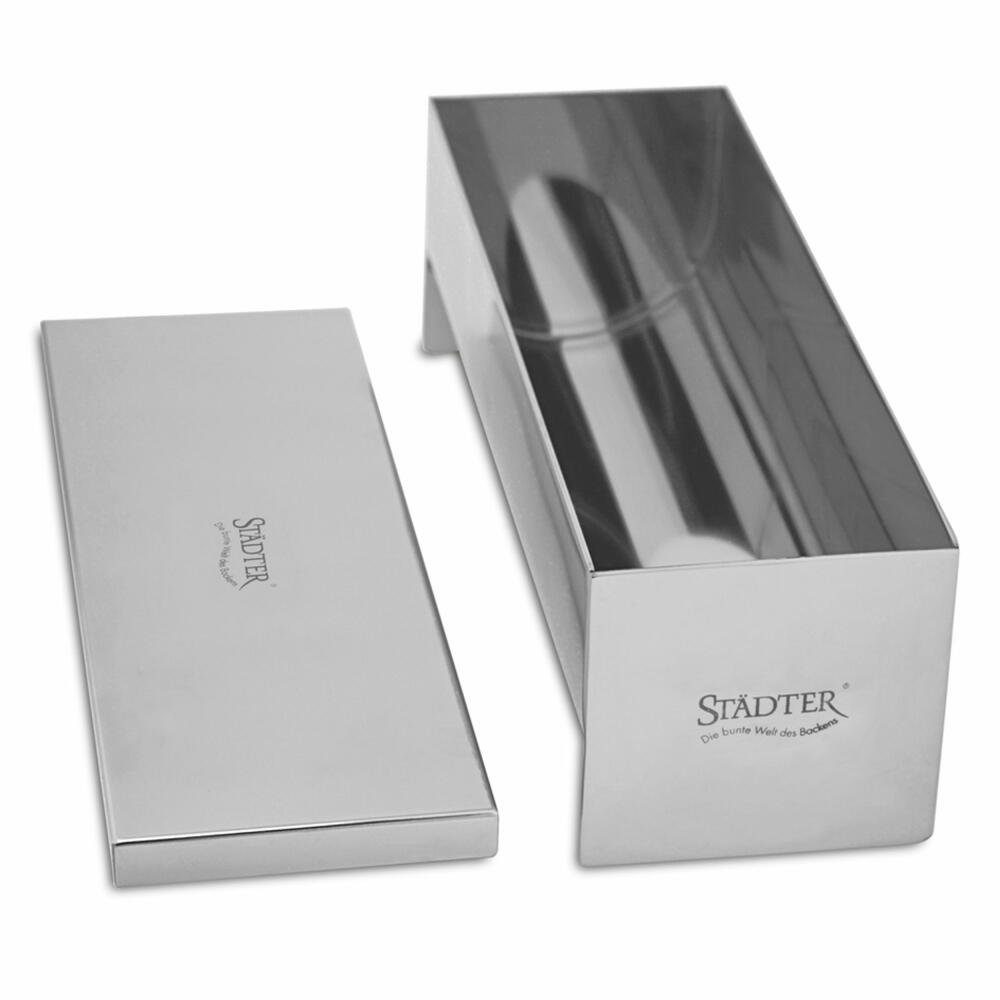 STÄDTER Backform Pasteten- und Terrinenform Halbrund 23 x 7.5 cm