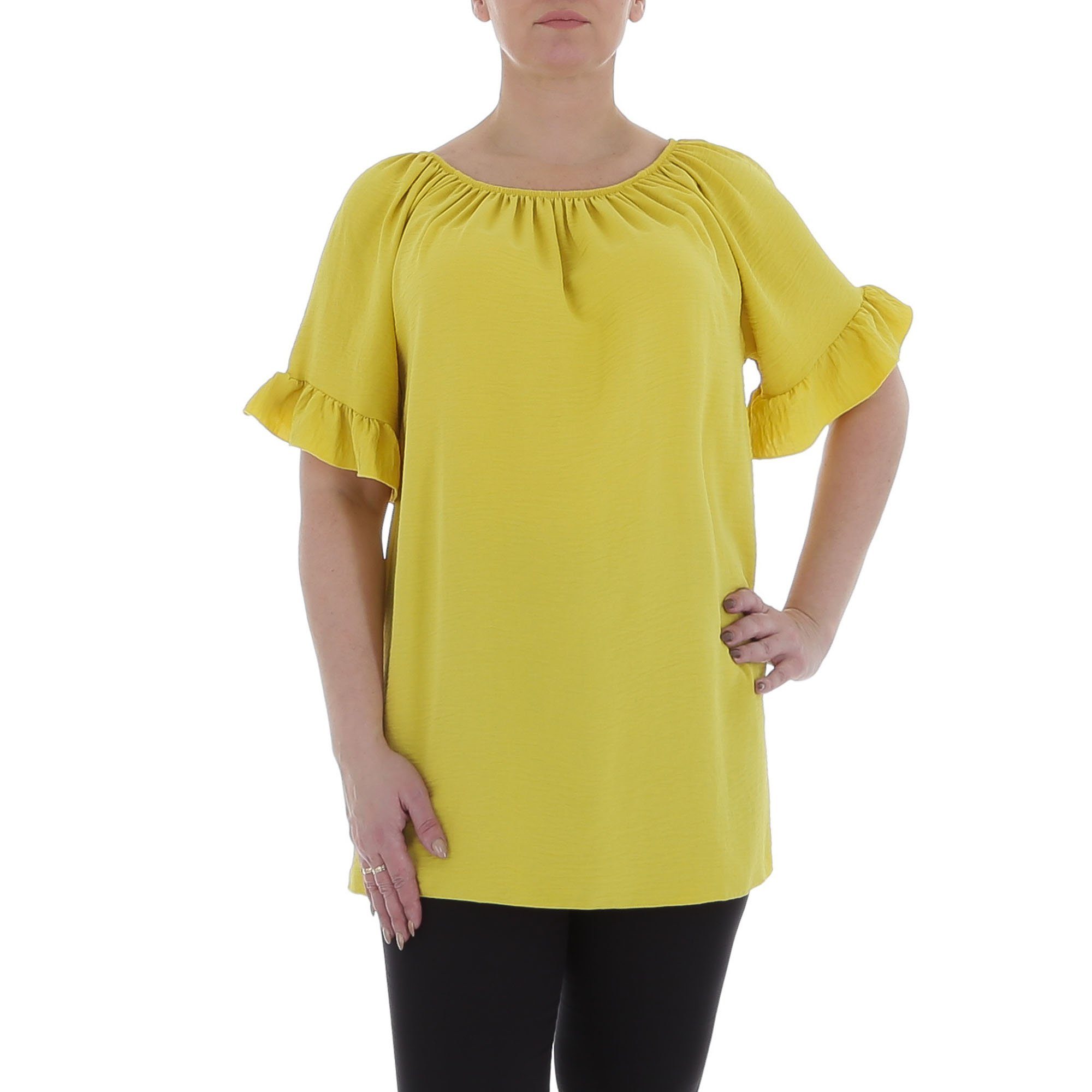 Ital-Design Kurzarmbluse Damen Elegant (85915850) Bluse günstig online kaufen