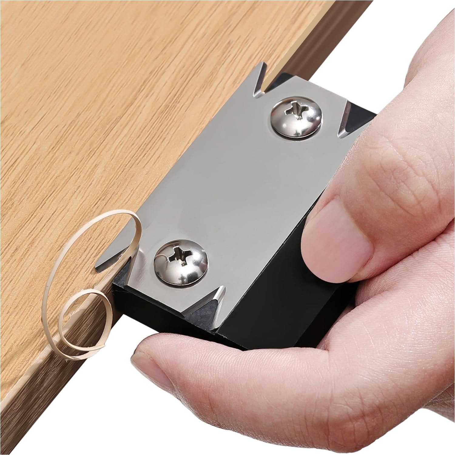 Refttenw Blockhobel Kantenschneider Umleimer für Holzbearbeitung Werkzeuge, Kantentrimmer Für PVC ABS Furnier