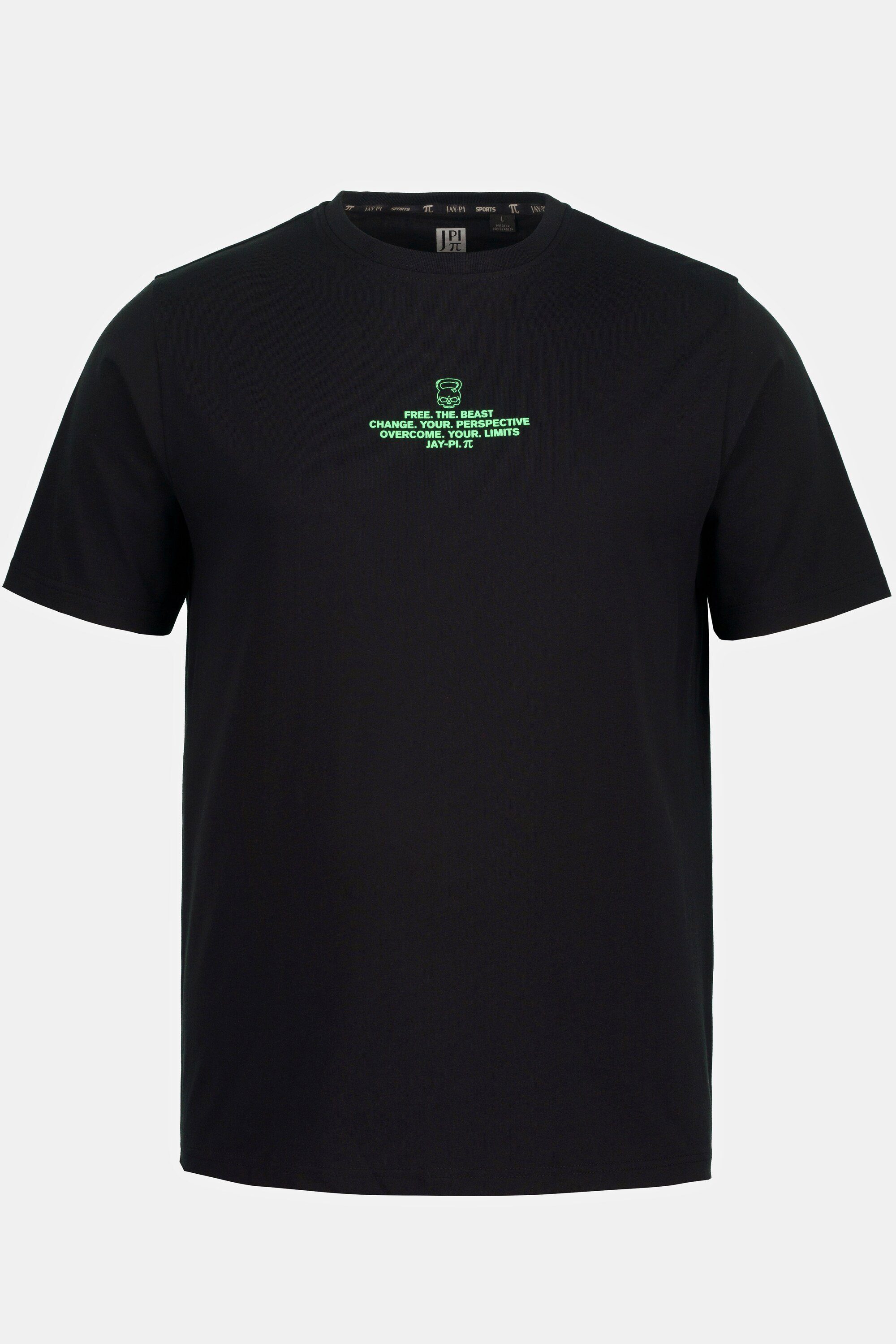 Halbarm T-Shirt Fitness JP1880 Prints T-Shirt