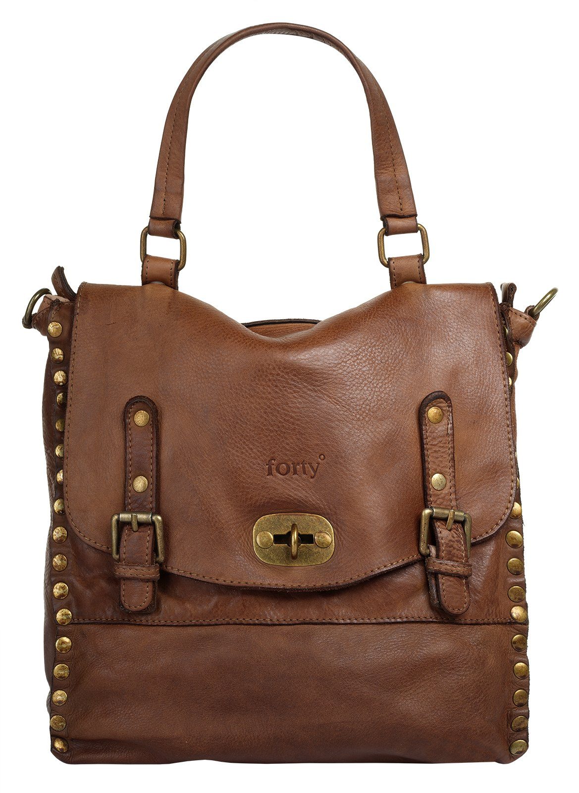forty° Cityrucksack, echt Leder, Made in günstig online kaufen
