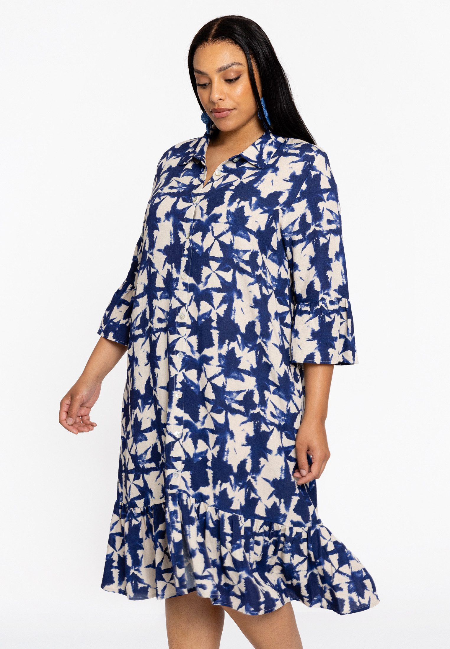 YOEK A-Linien-Kleid Damen Kleid Große Größen günstig online kaufen