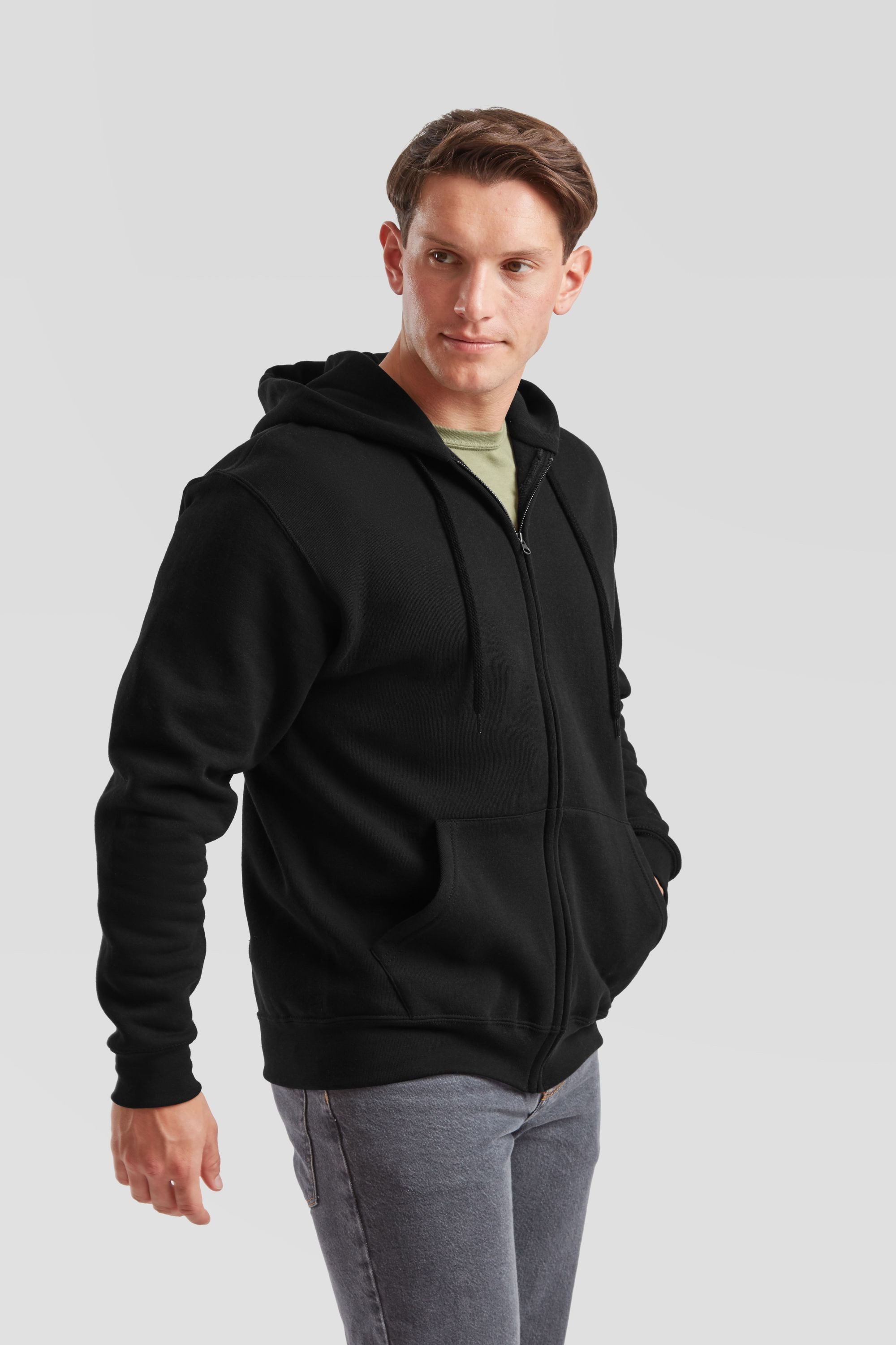 Fruit of the Loom Sweatjacke Classic Hooded Sweat Jacket – Bild 4 von 5