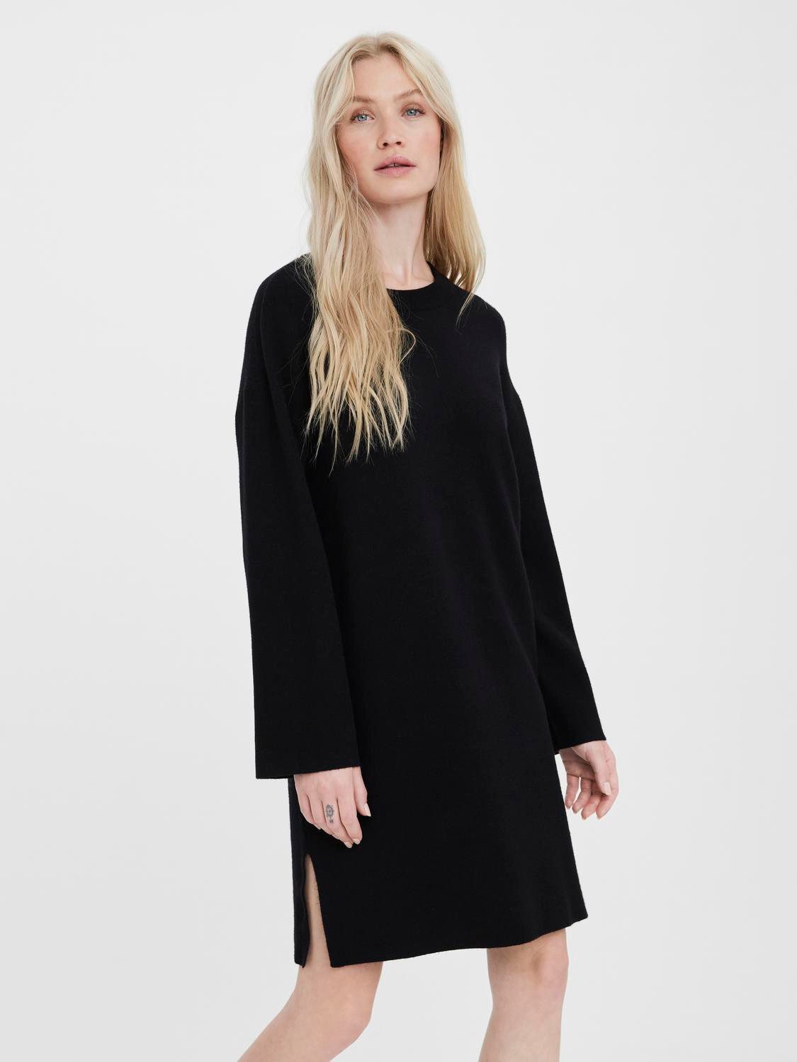 Vero Moda Strickkleid VMGOLDNEEDLE WIDE LS günstig online kaufen