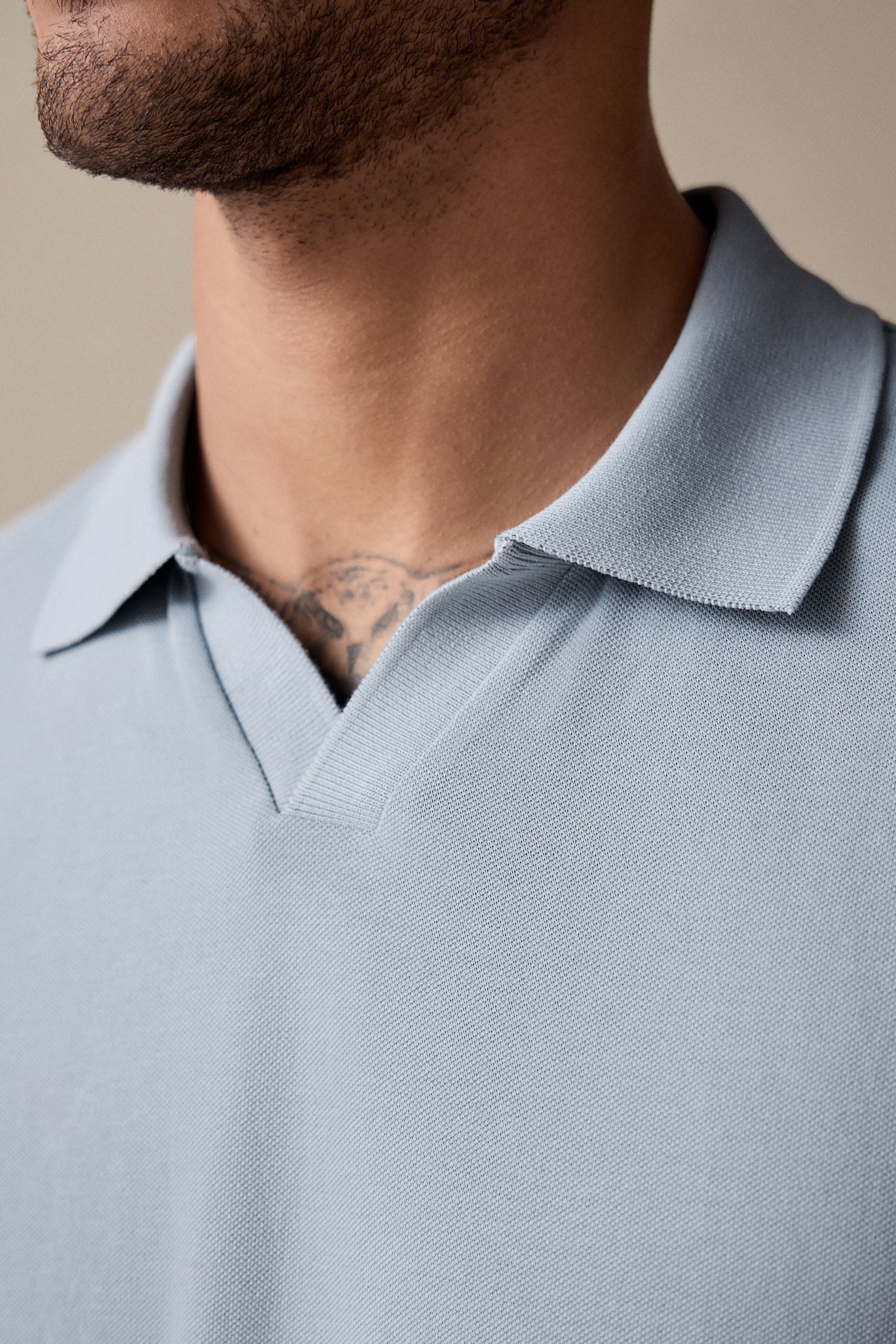 Next Poloshirt Piqué-Polo-Shirt mit Reverskragen (1-tlg)