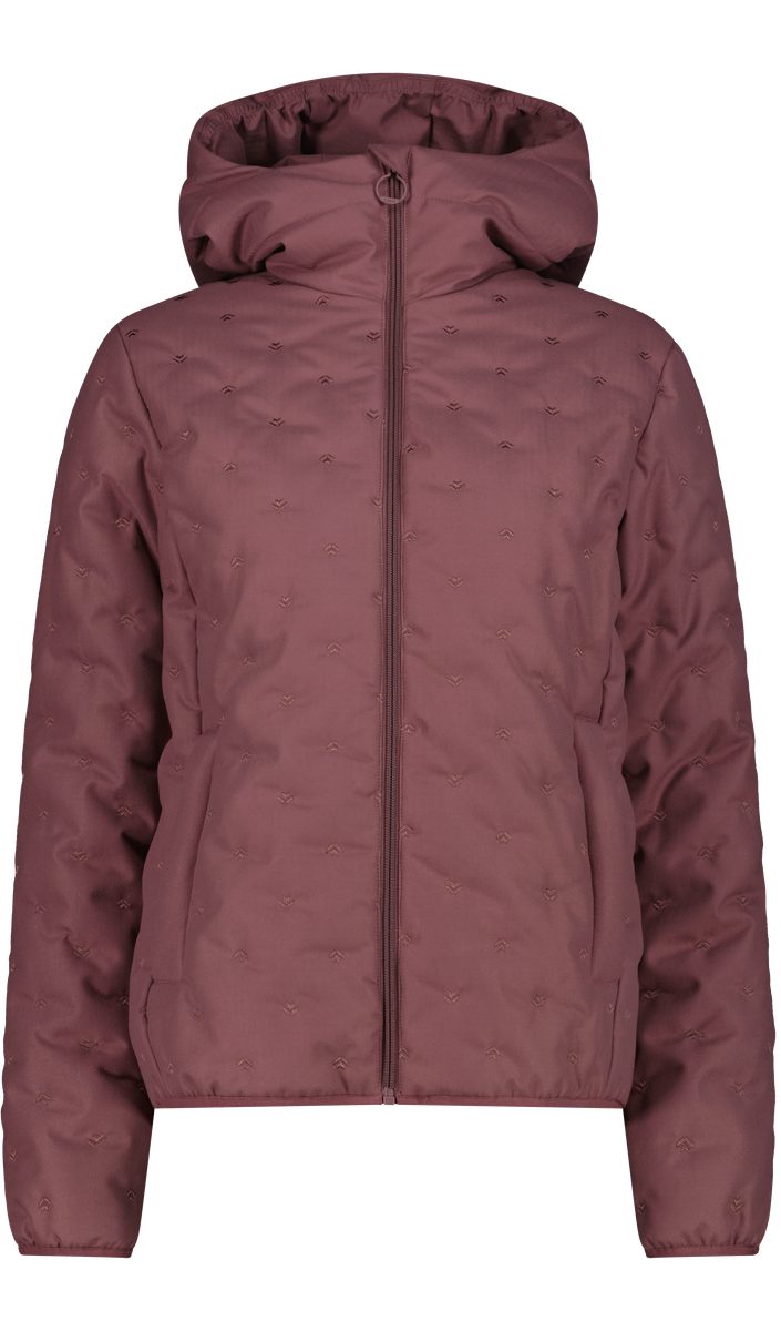 CMP Funktionsjacke WOMAN JACKET FIX HOOD MALVA MEL.