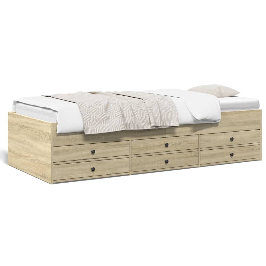 vidaXL Bett Tagesbett mit Schubladen ohne günstig online kaufen