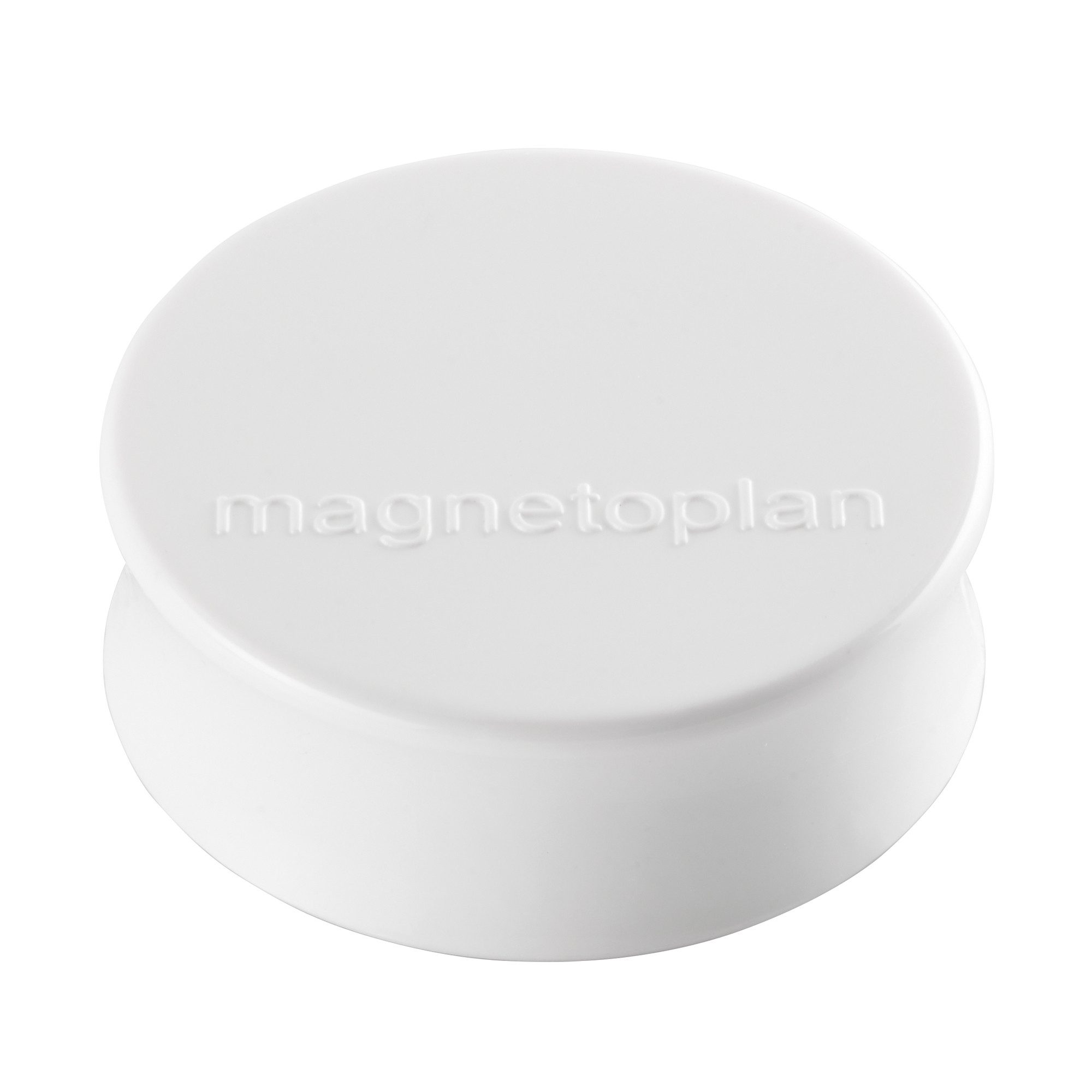 magnetoplan® Magnet Magnet Ergo Large 1665000 34mm weiß 10 Stück