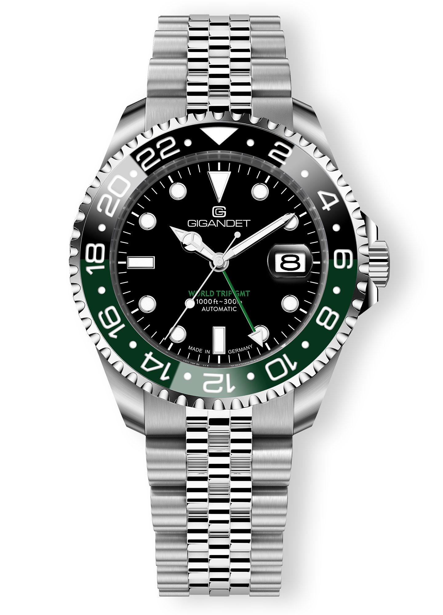 Gigandet Automatikuhr Made in Germany, Saphirglas, WORLD TRIP GMT - G1000-0 günstig online kaufen