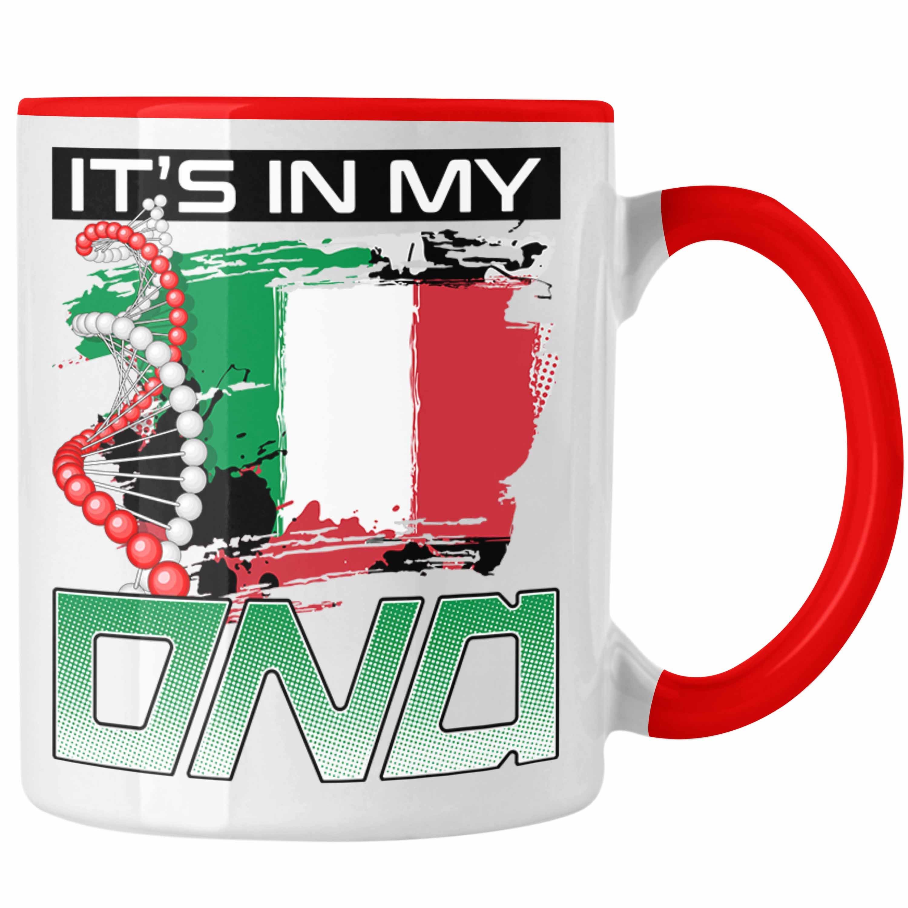 Trendation Tasse Trendation - Italien Tasse Geschenk für Italiener Geschenkidee Spruch