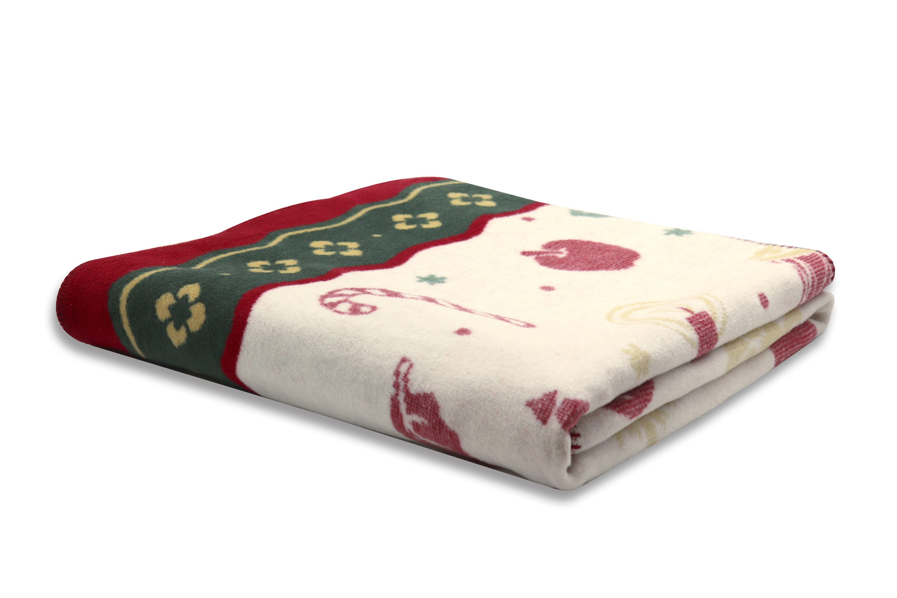 Wohndecke Toy's Delight mit weihnachtlichen Motiven, günstig online kaufen