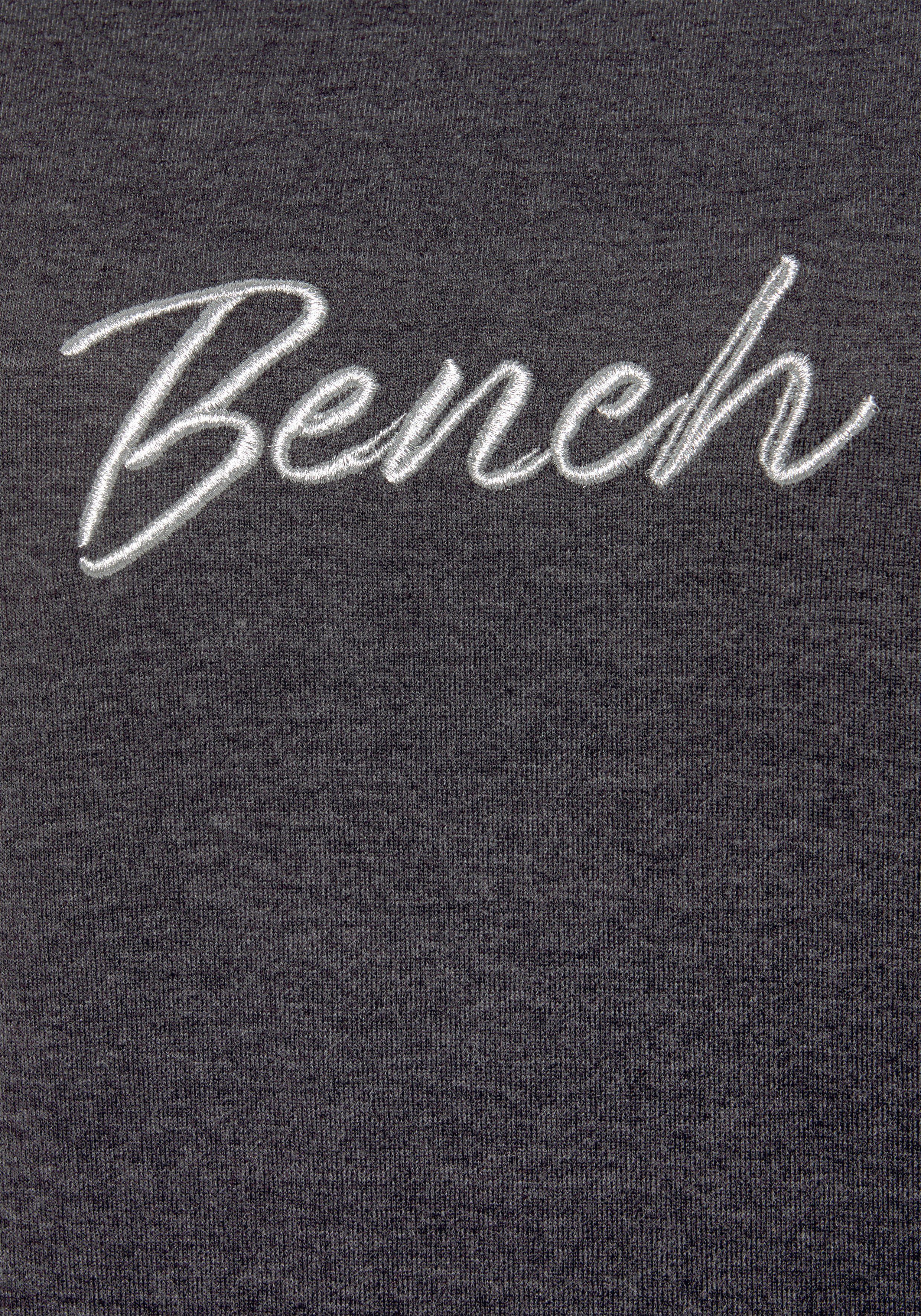 Bench. Loungewear Kapuzensweatshirt mit glänzender Logostickerei, Loungewear, Loungeanzug