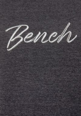 Bench. Loungewear Kapuzensweatshirt -Lounge Hoodie- mit glänzender Logostickerei, Loungewear, Loungeanzug