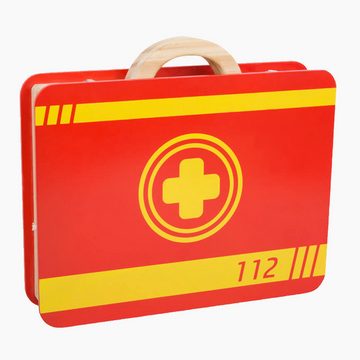 Small Foot Spielzeug-Arztkoffer Notarztkoffer, (packung, 14-tlg), Mit zahlreichen Utensilien ausgestattet