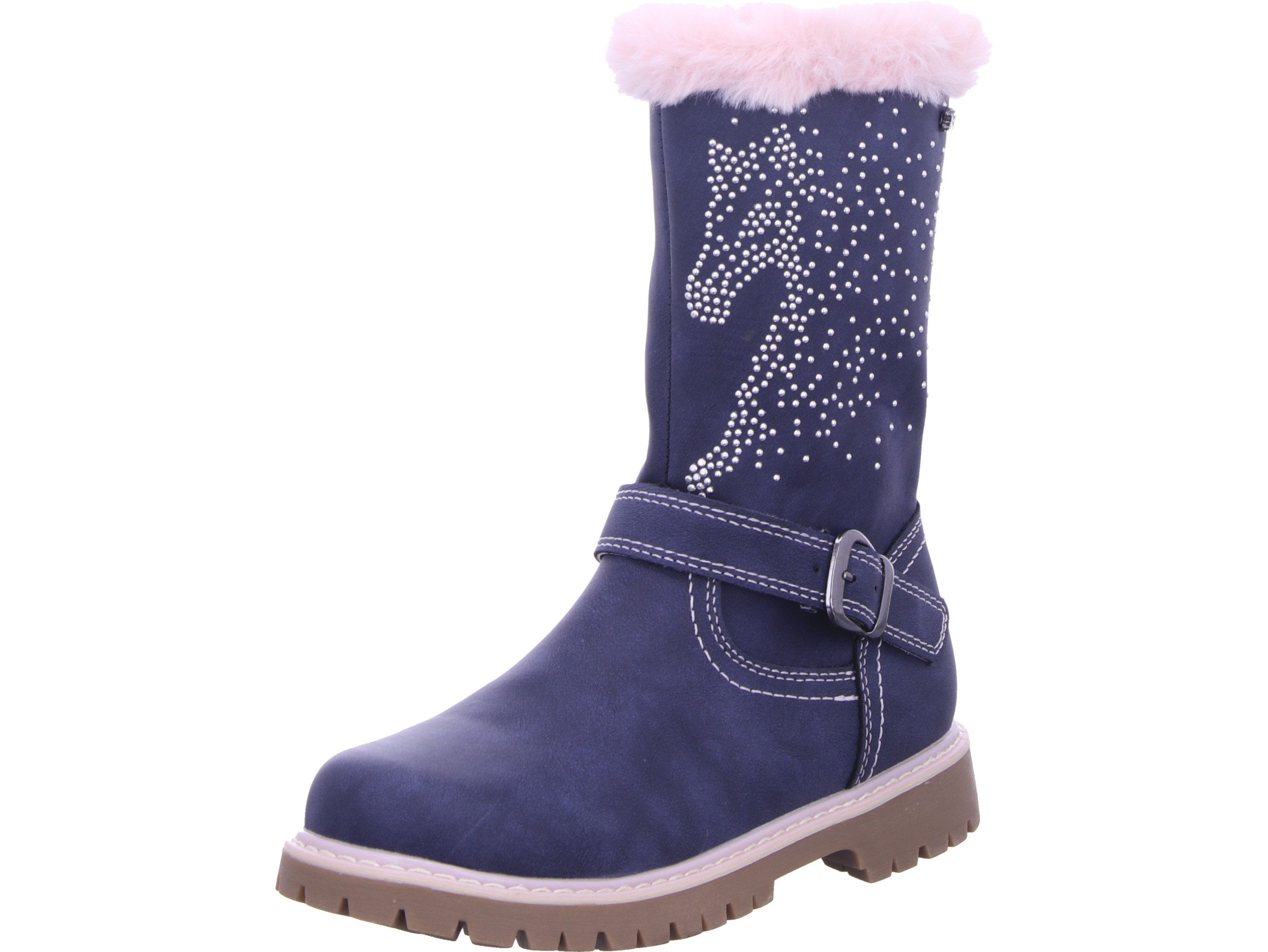 Indigo Winterstiefel mit TEX-Membran