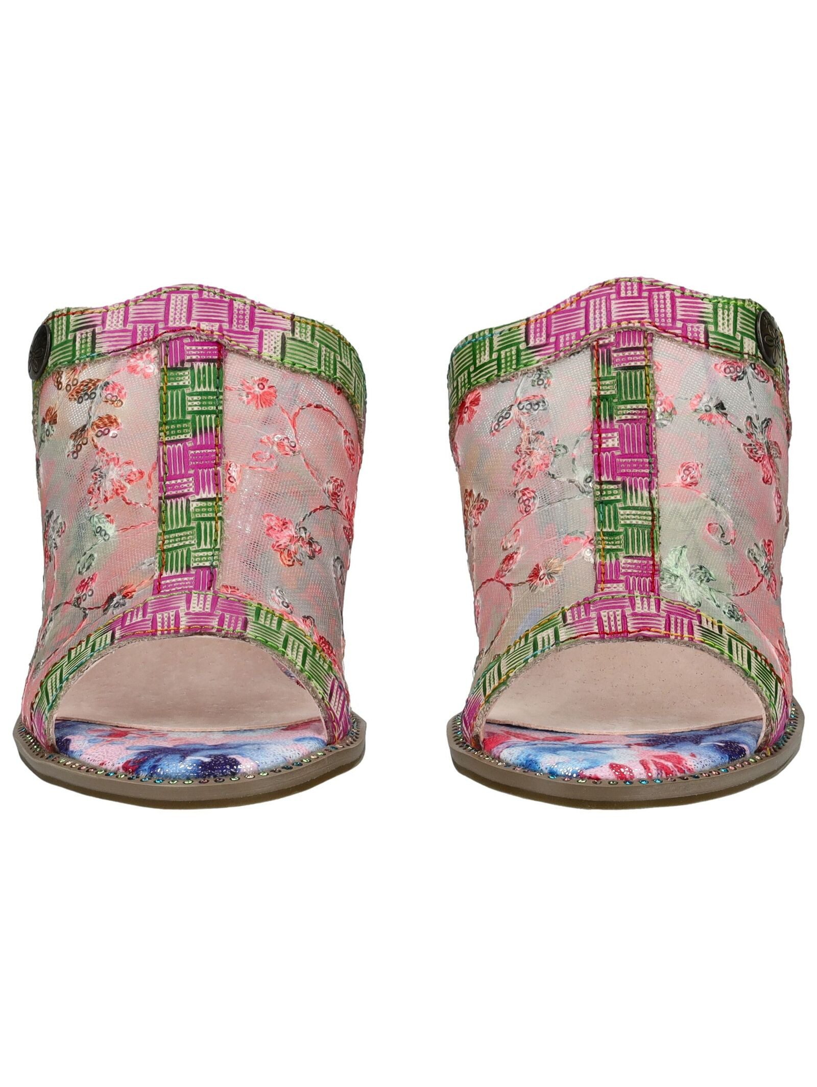 LAURA VITA LAURA VITA Pantoletten Leder/Textil Pantolette