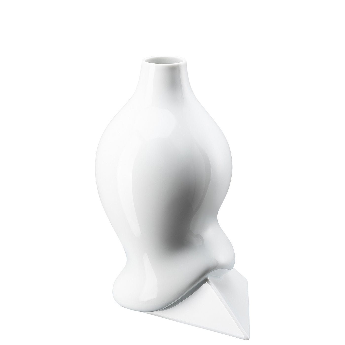 Rosenthal Dekovase Sirop Weiß Vase 28 cm