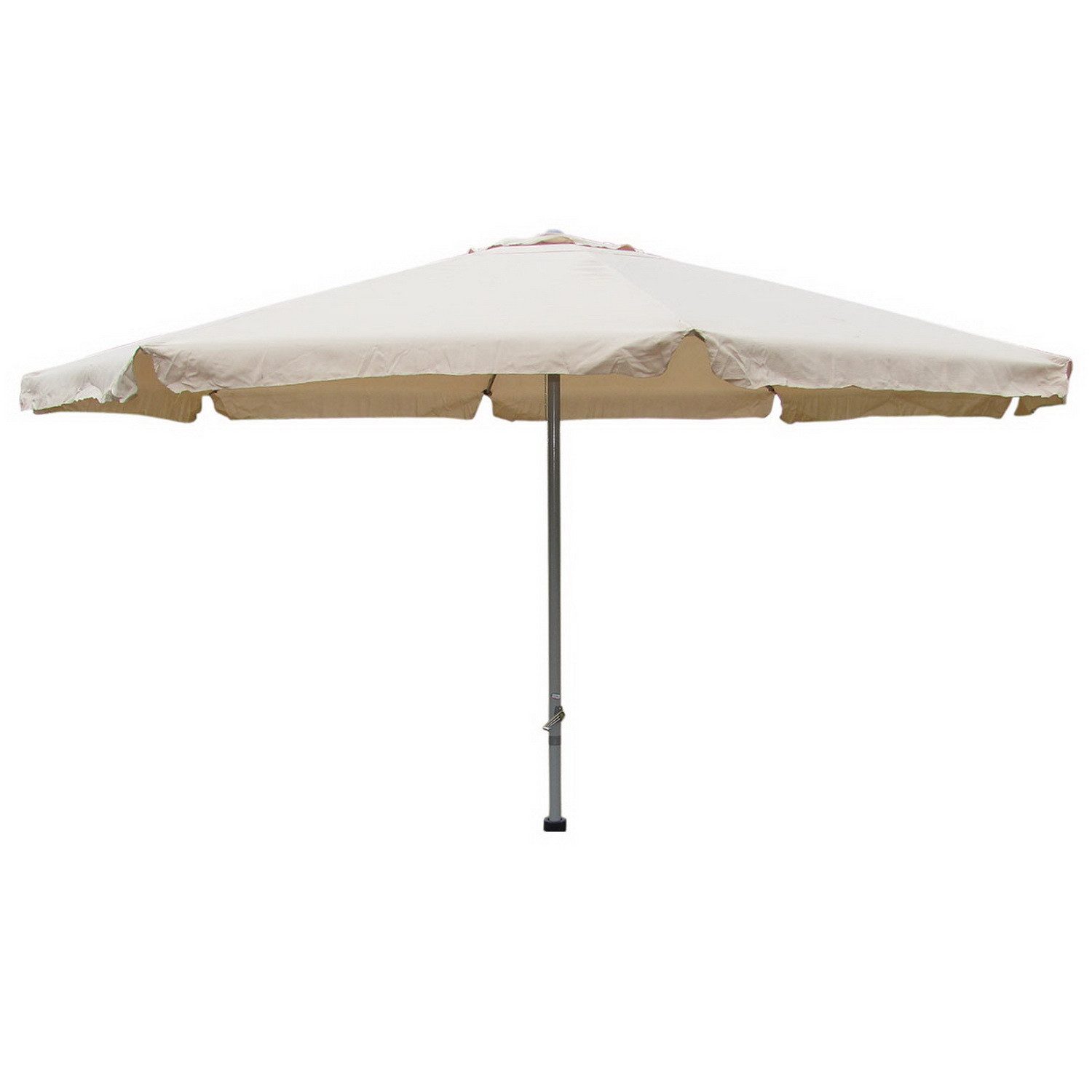 Linder Exclusiv GmbH Sonnenschirm Gartenschirm Ø 4 m Marktschirm mit Kurbel günstig online kaufen