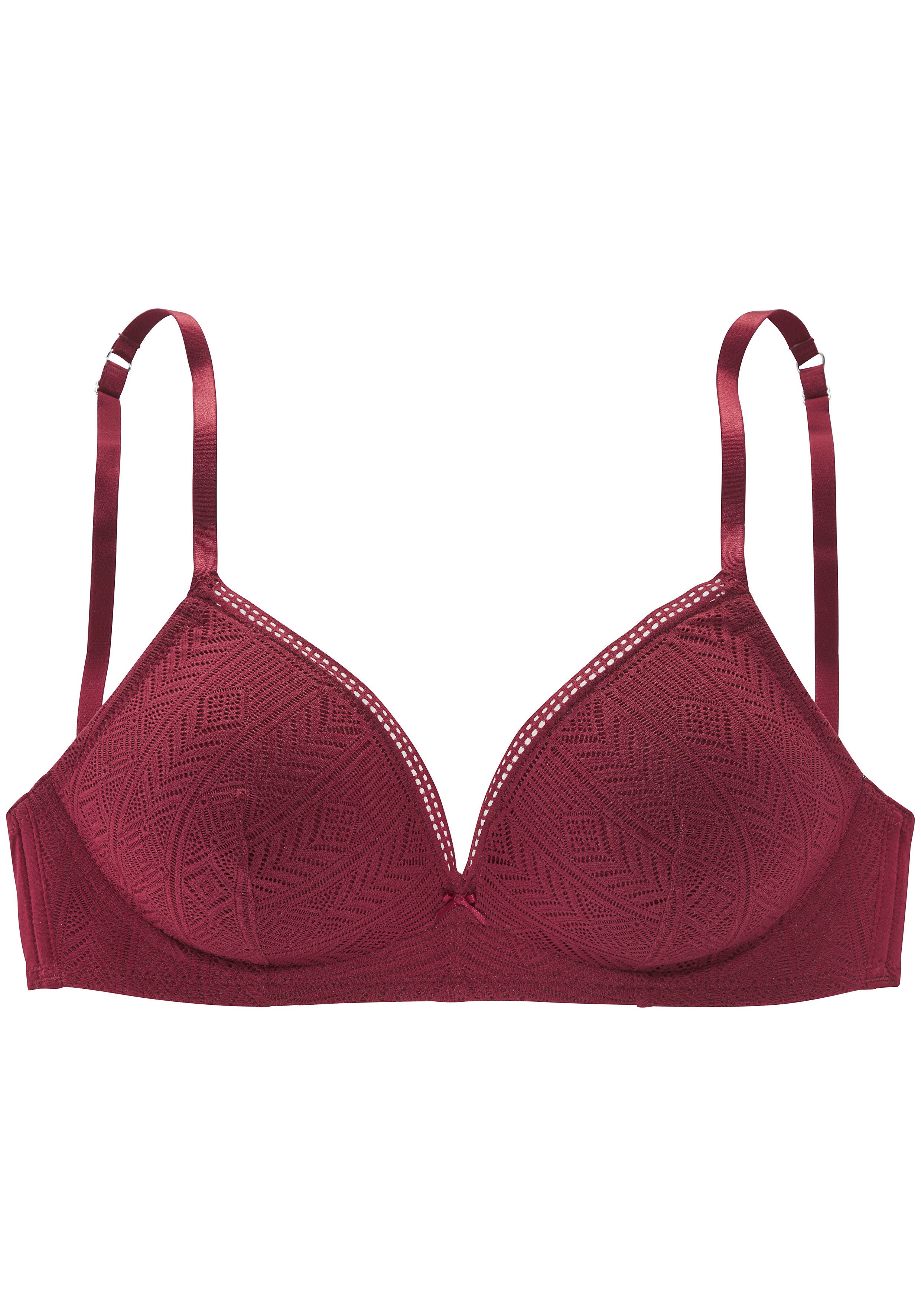 s.Oliver Bralette-BH Fabienne ohne Bügel aus graphischer Spitze, Dessous
