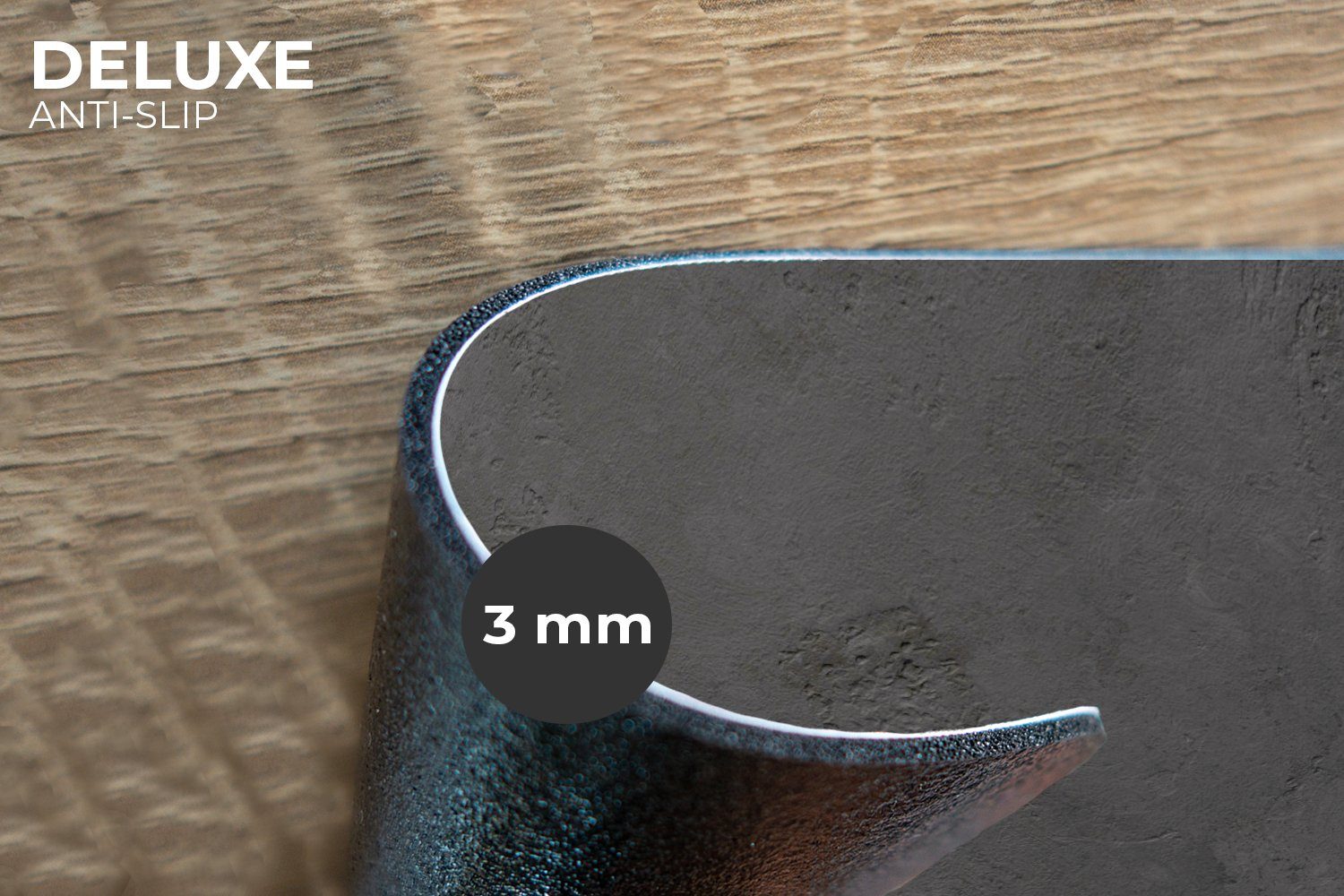 MuchoWow Platzset Beton - Druck - Industriell - Schwarz - Grau, (6-St), Pla günstig online kaufen