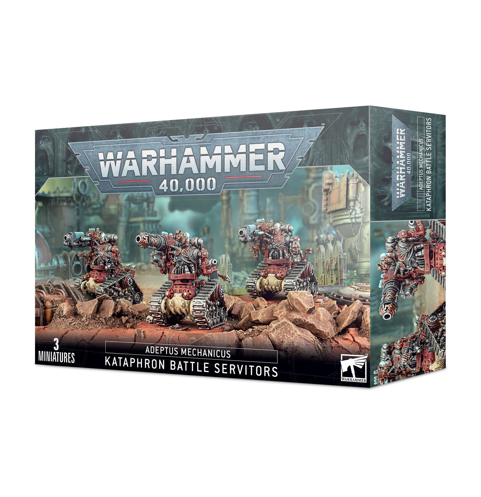 Spielfigur Warhammer 40.000 Adeptus Mechanicus Kataphron Battle Servitors