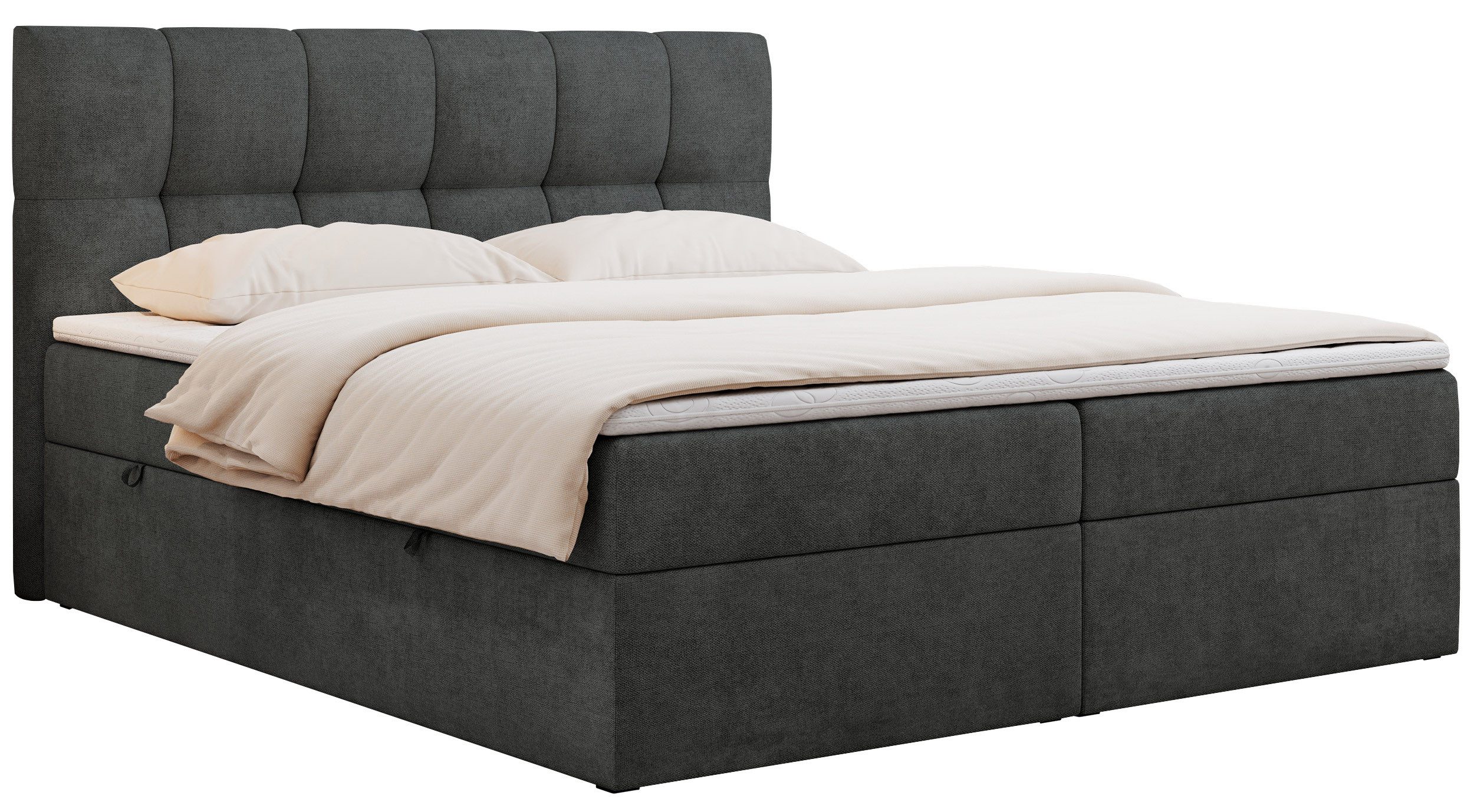 MKS MÖBEL Boxspringbett Rico (Set, Packung, günstig online kaufen