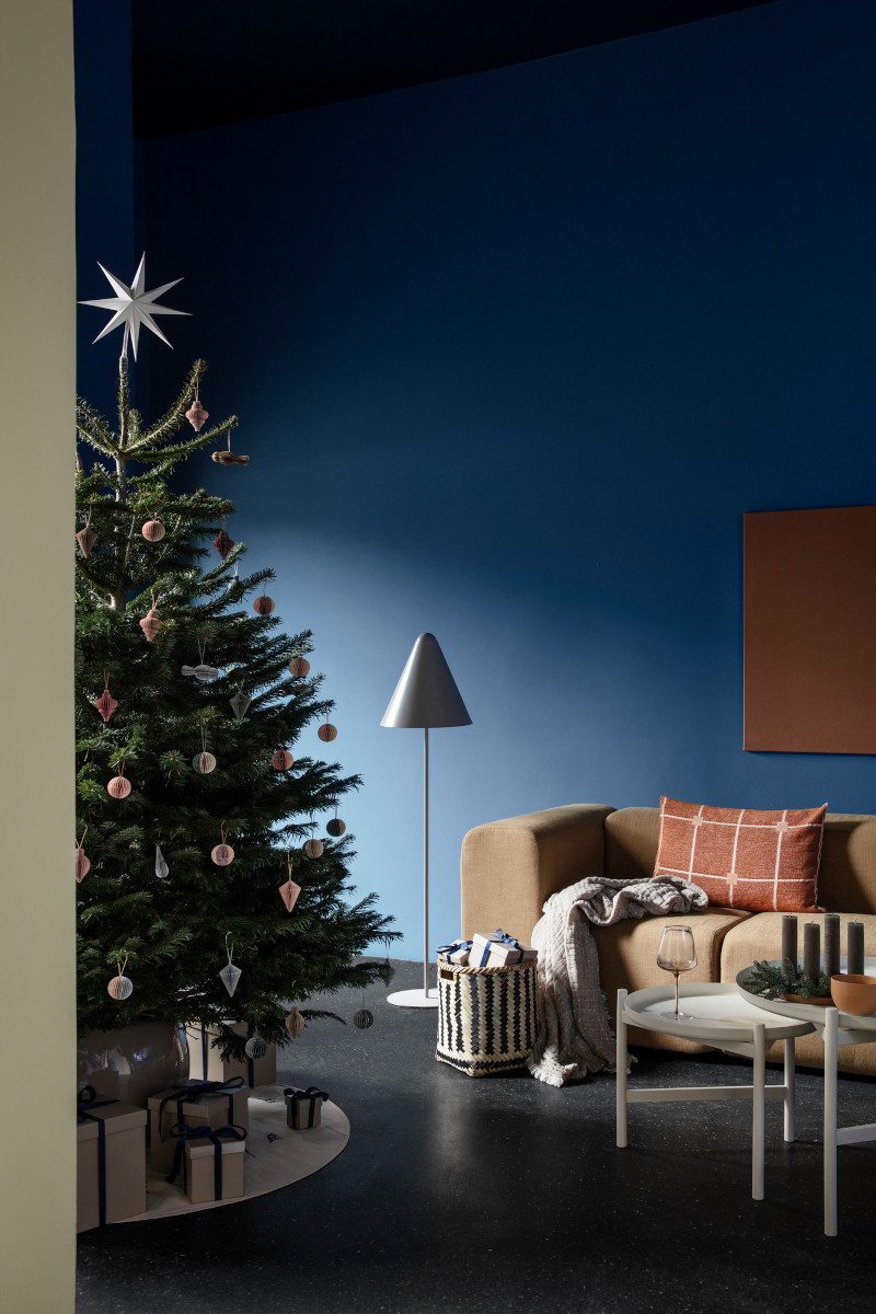 Broste Copenhagen Dekohänger Copenhagen CHRISTMAS MIX Papierhänger thyme Set6, Christmas Mix Christbaumschmuck