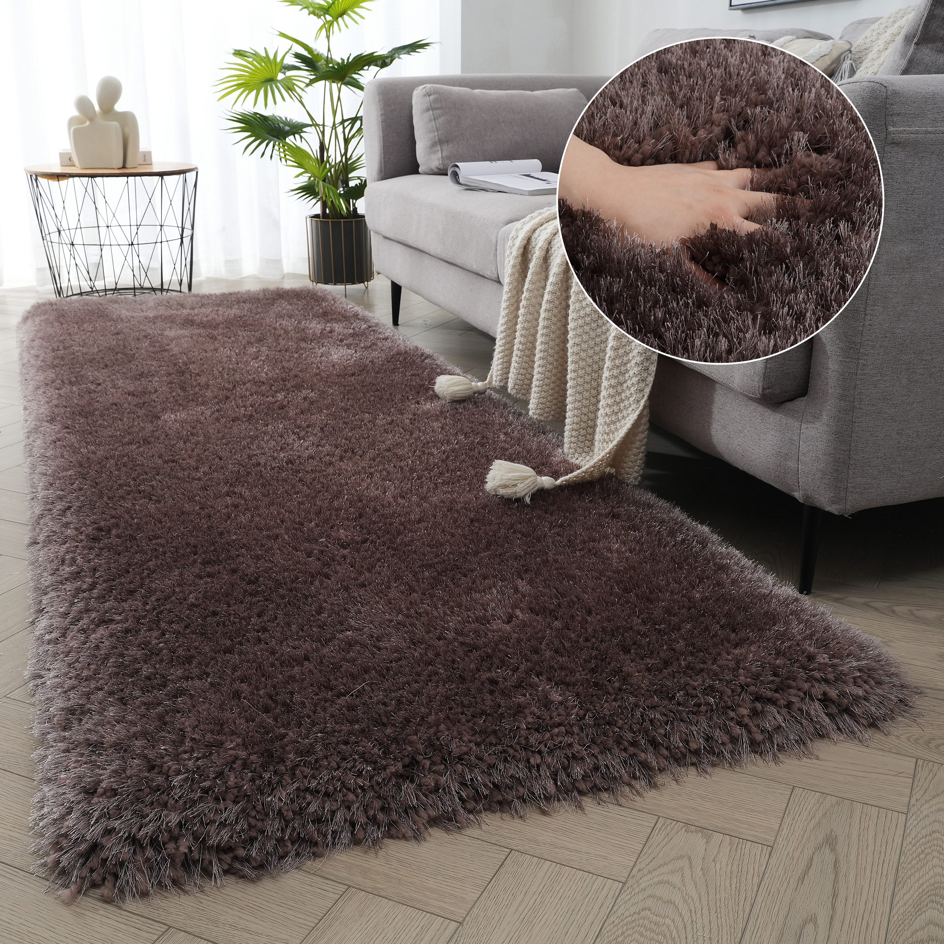 Guido Maria Kretschmer Home&Living Hochflor-Läufer Micro günstig online kaufen