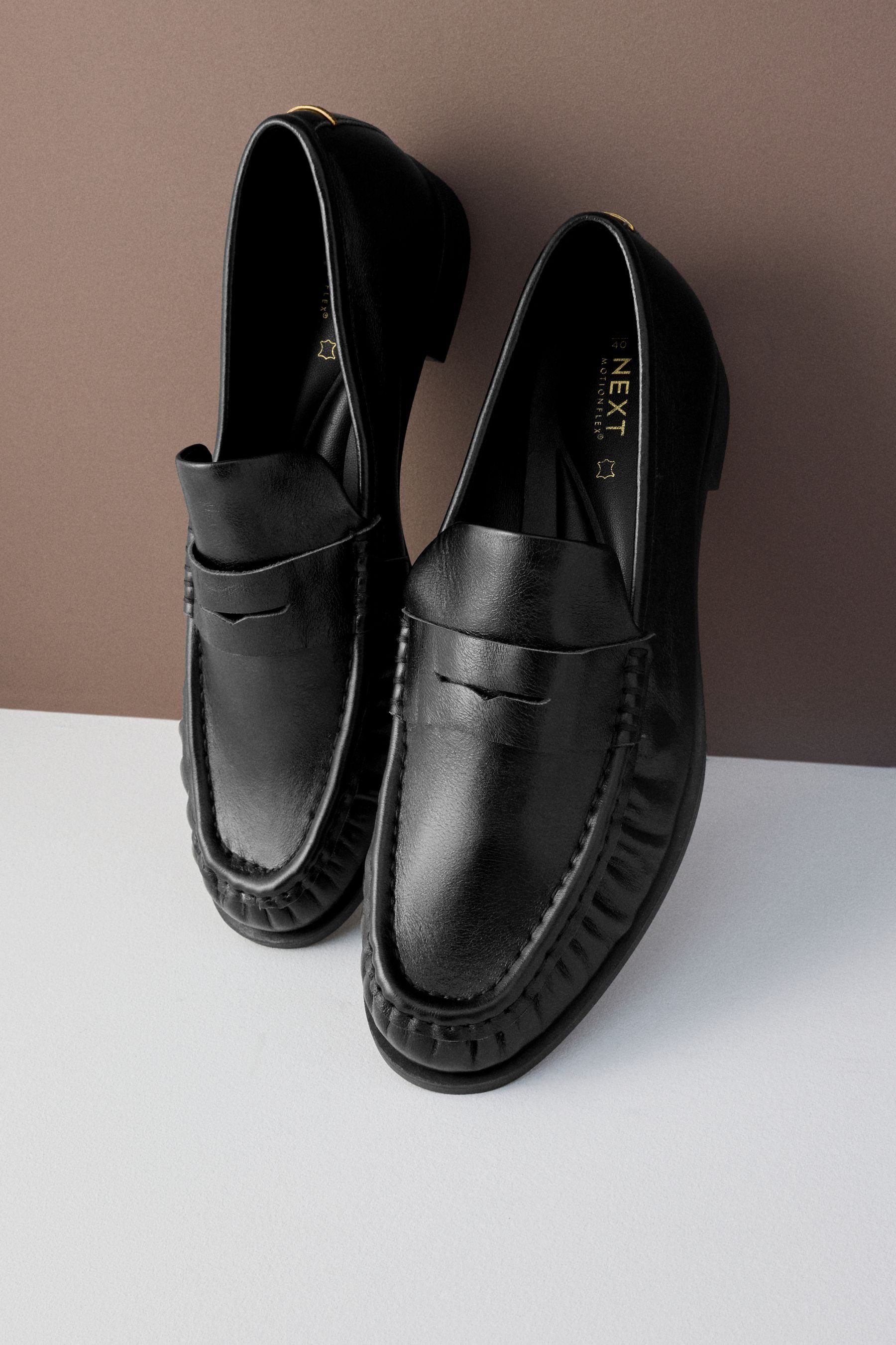 Next Forever Comfort® Motionflex Slim Leder-Loafer günstig online kaufen