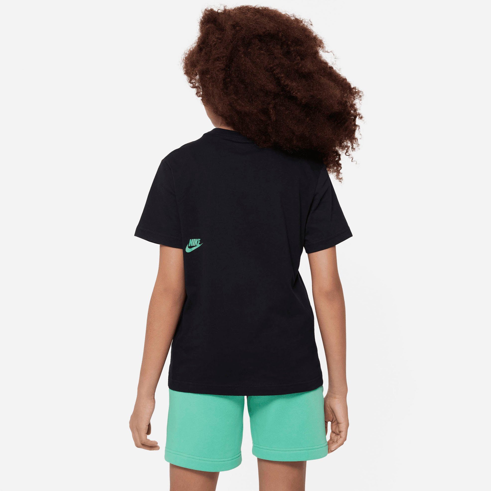 Nike Sportswear T-Shirt G SW für schwarz TEE Kinder - PRNT BF NSW