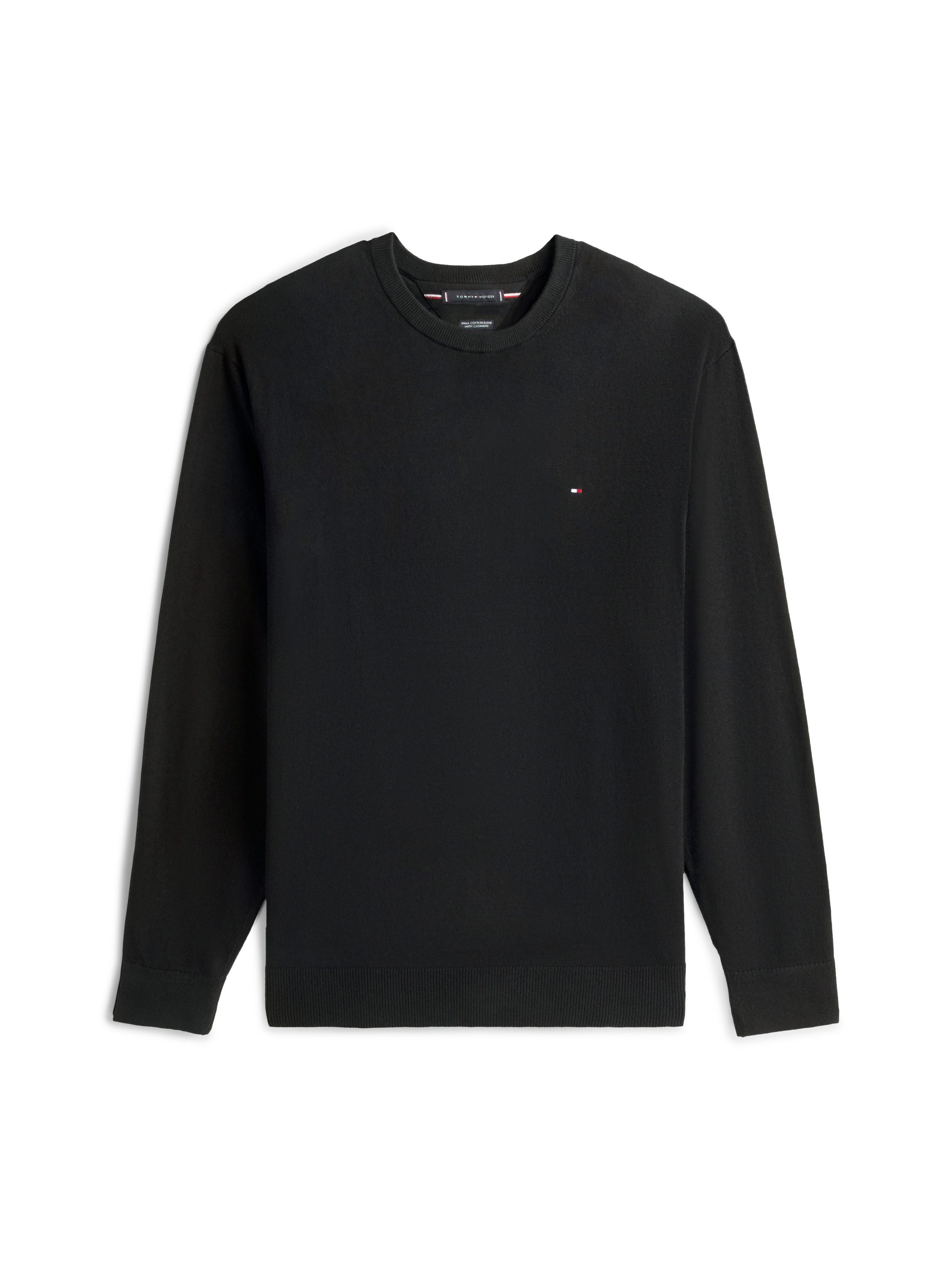 Tommy Hilfiger Big & Tall Rundhalspullover BT-PIMA ORG CTN CASHMERE CN-B – Bild 4 von 5