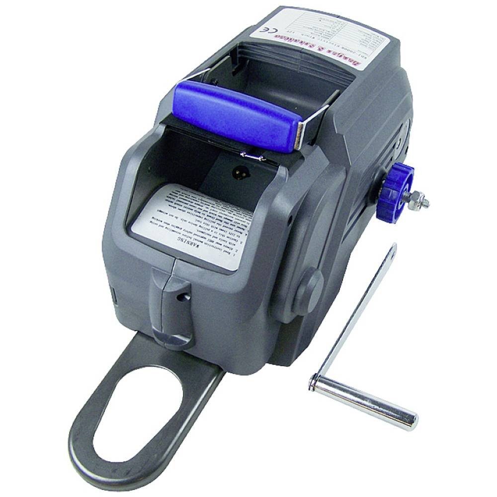 Berger & Schröter Seilwinde 12 V Premium PKW-Seilwinde mit Funkfernbedienung,390 x 260 x, Funk-Fernbedienung