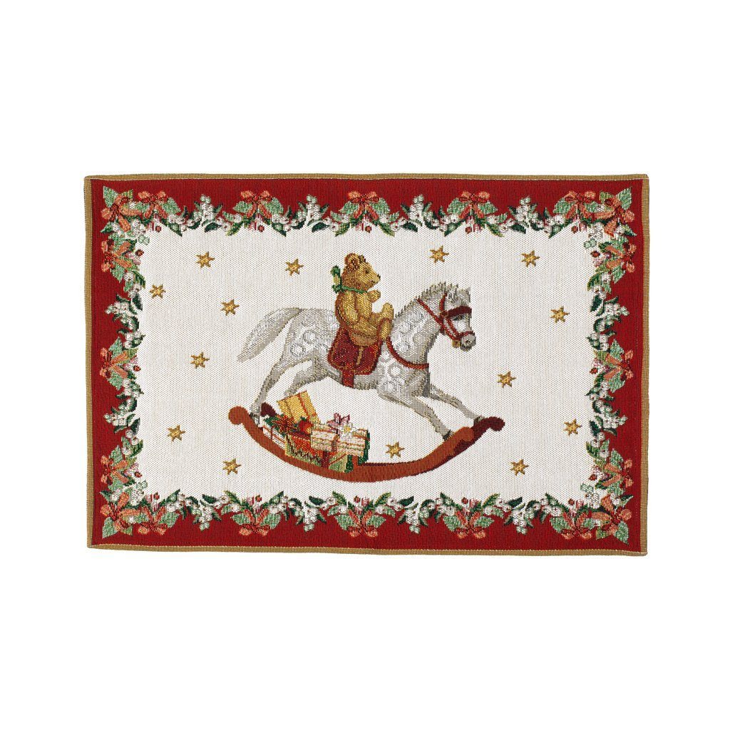 Villeroy & Boch Toy's Delight Gobelin loper XL, rood/gekleurd, 49 x 143 cm : Villeroy & Boch